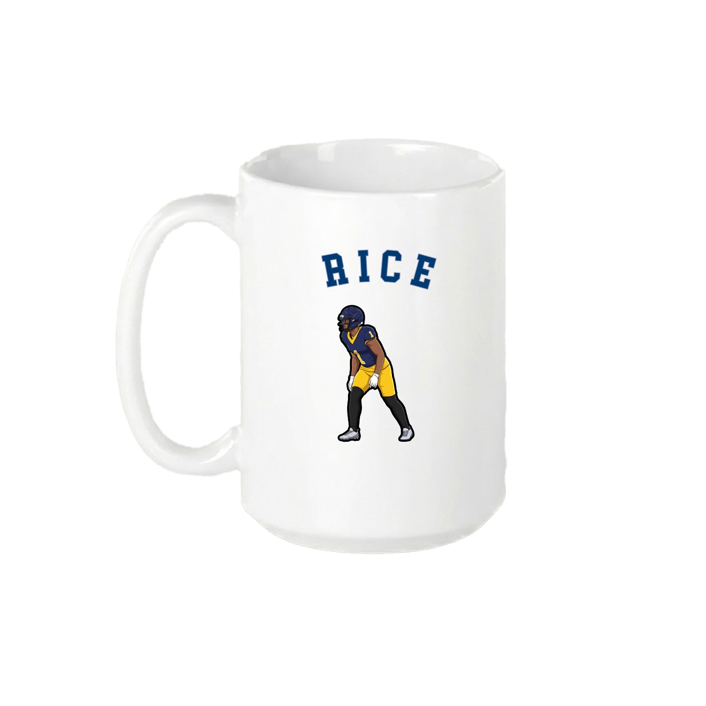 15oz Coffee Mug — Shirsey Arch in White