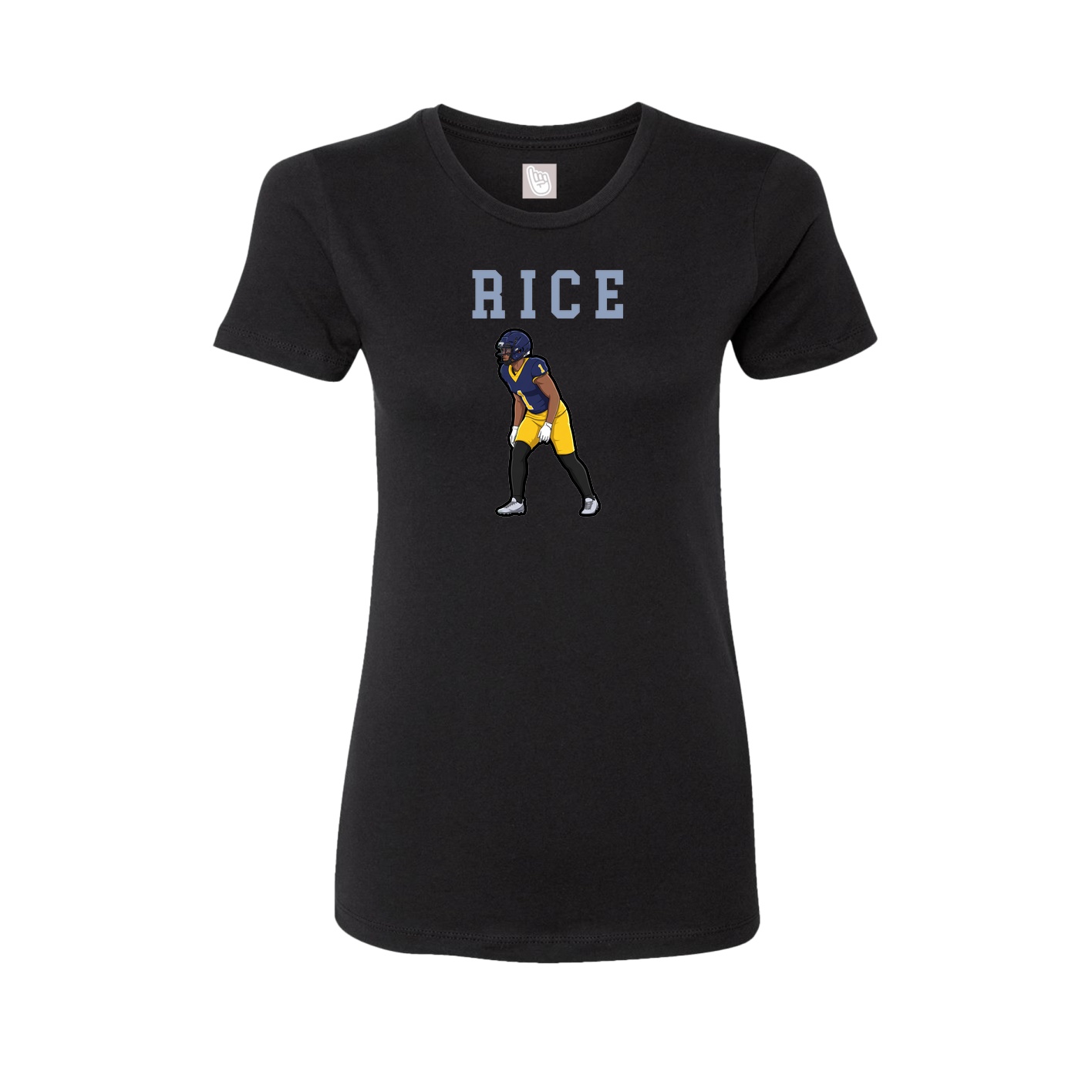 Fitted Women's Tee — Shirsey in Black