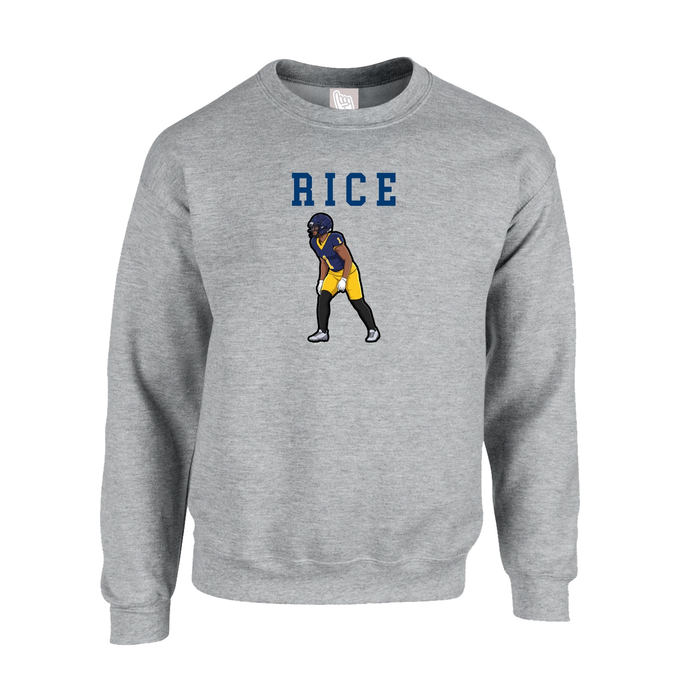 Fleece Crew — Shirsey in Grey