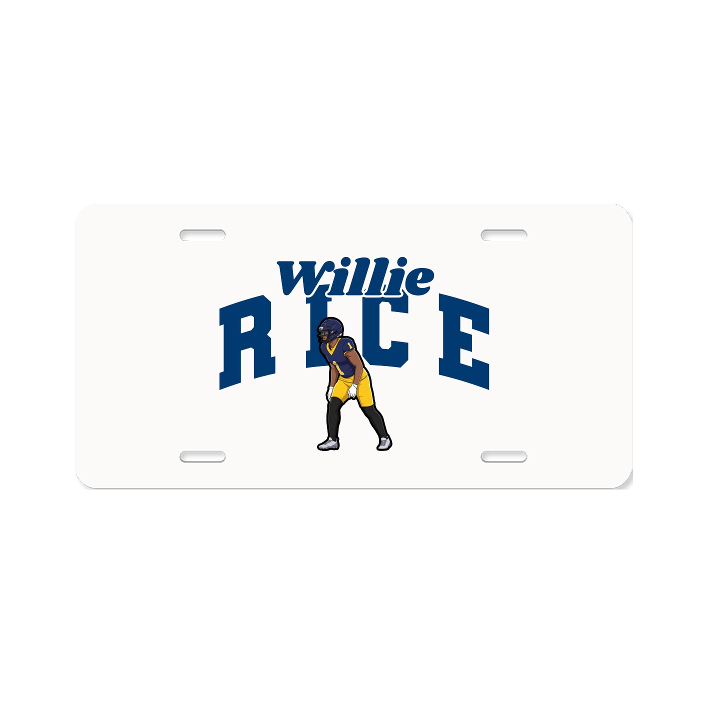 License Plate — Signature Arch in Classic