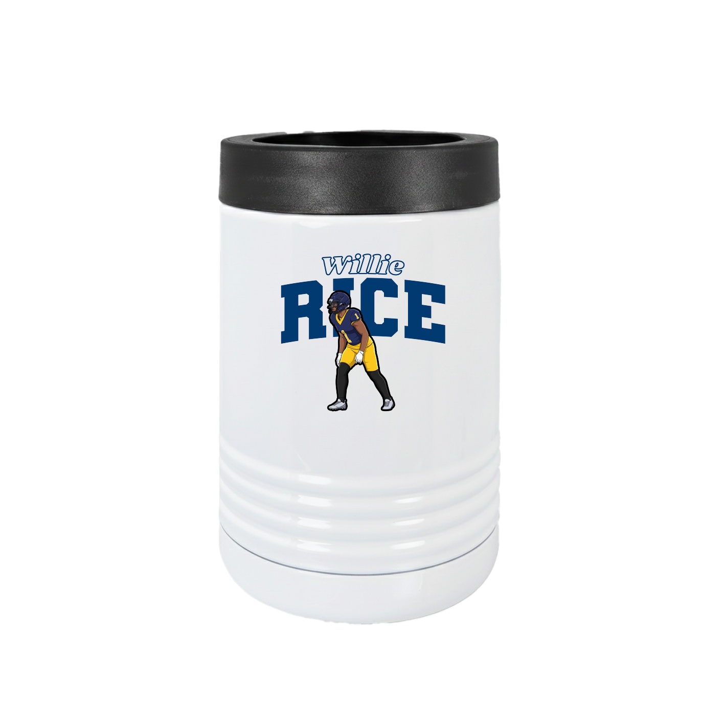 Beverage Holder — Name Arch in White