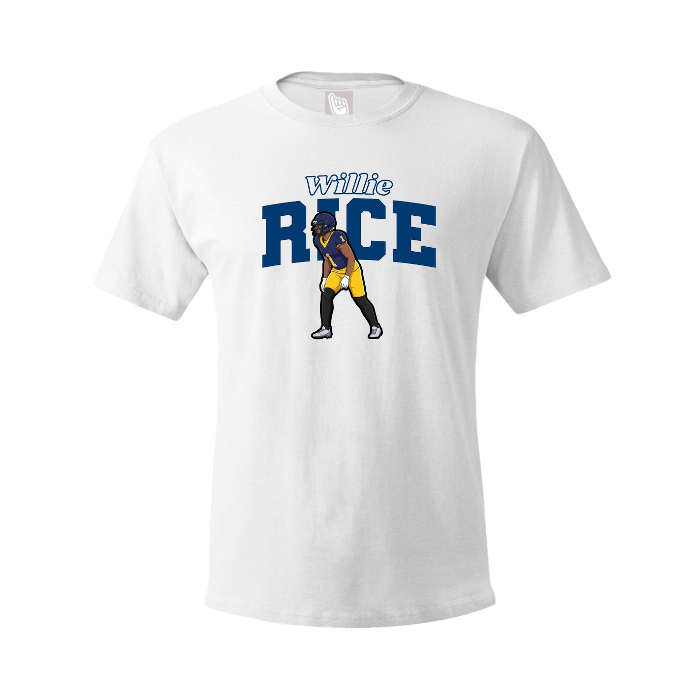 Tee — Name Arch in White