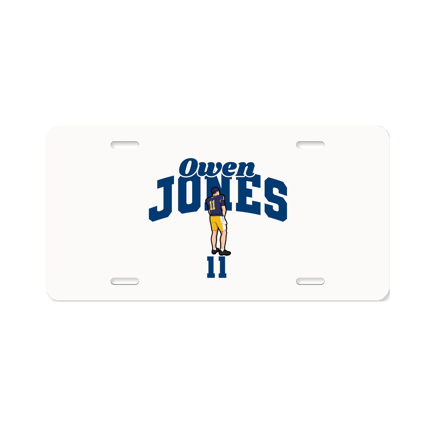 License Plate — Signature Arch in Classic