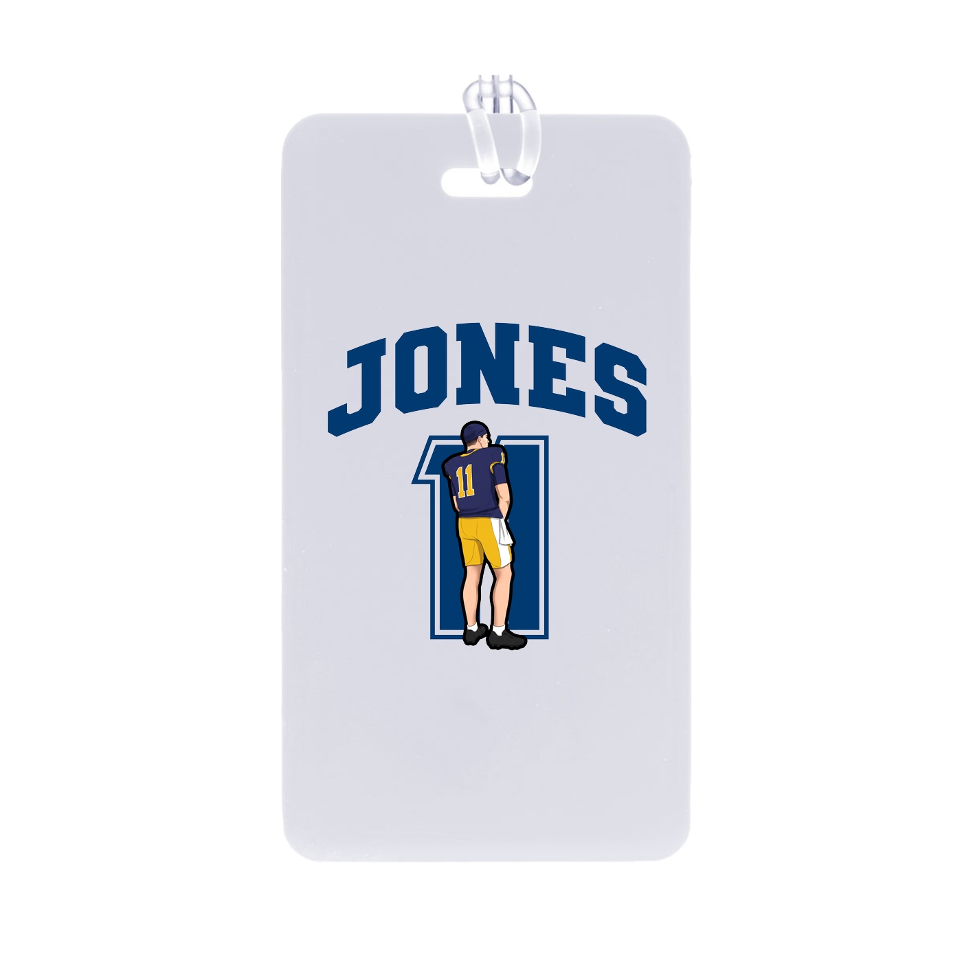 Bag Tag — Number in Classic