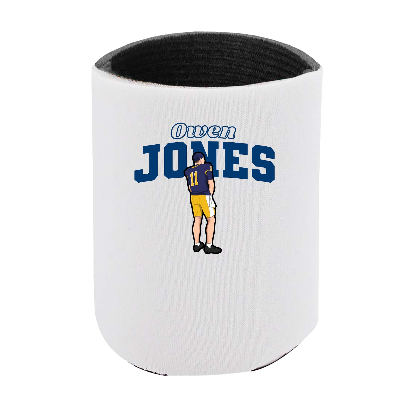 Can Holder — Name Arch in White