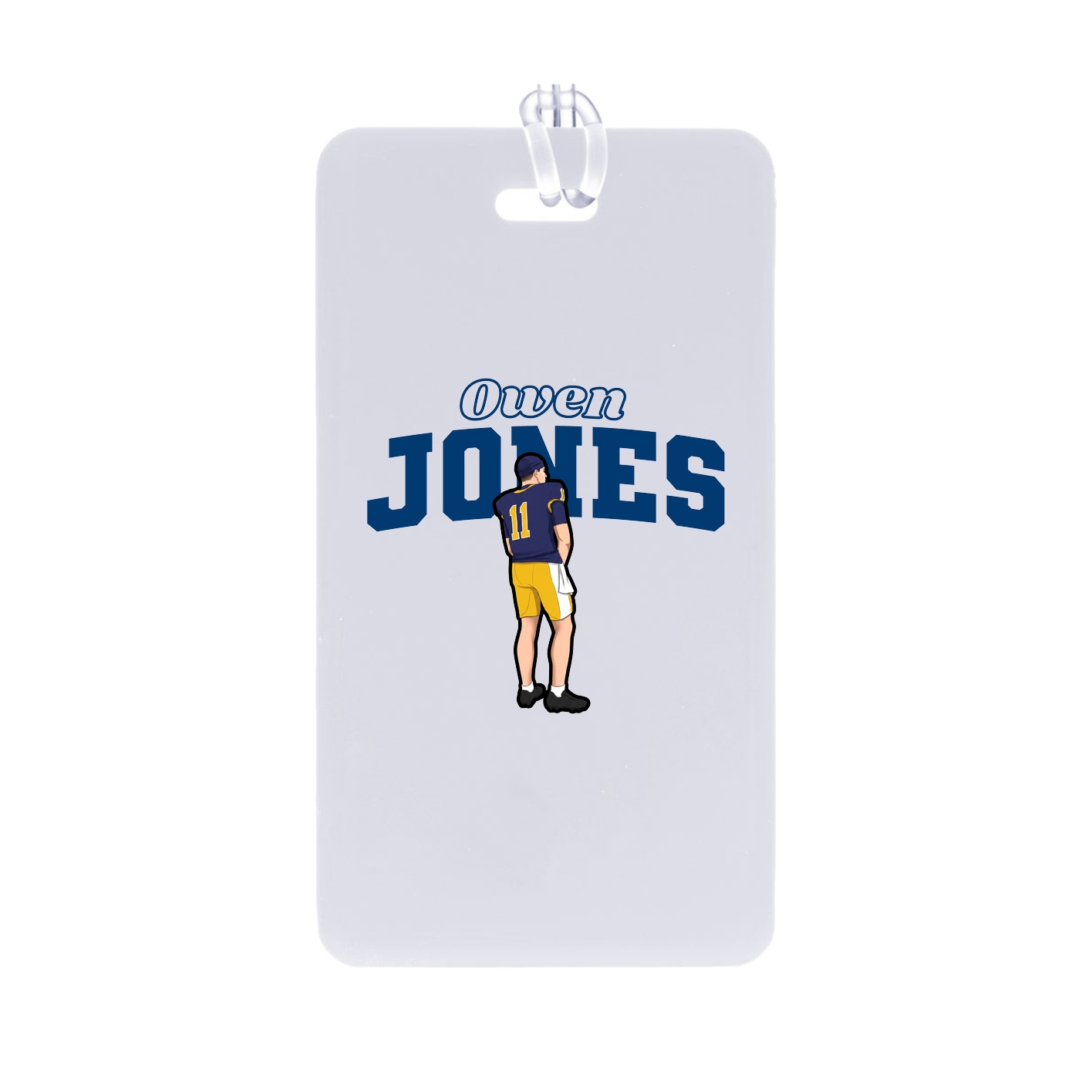Bag Tag — Name Arch in Classic