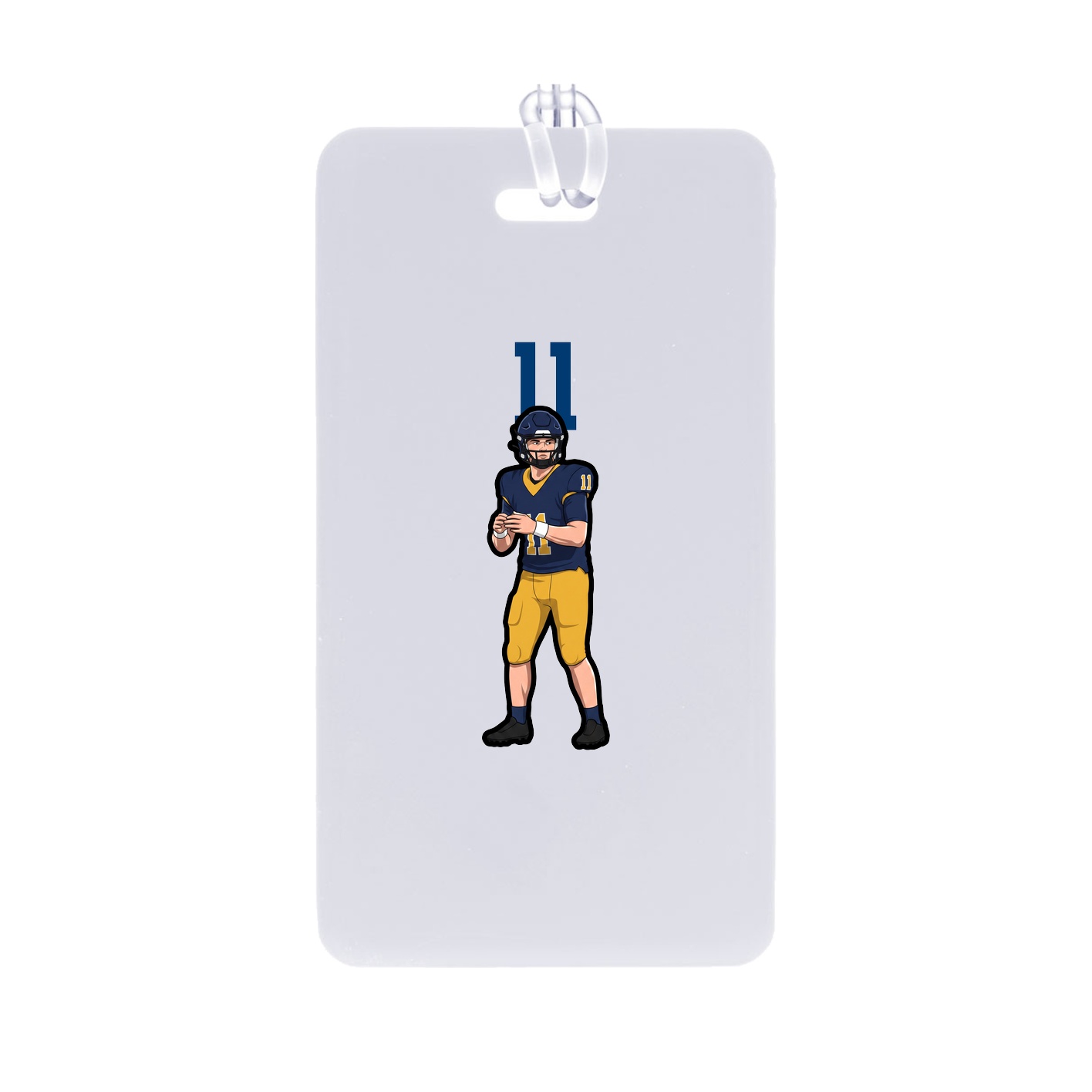 Bag Tag — Number Top in Classic