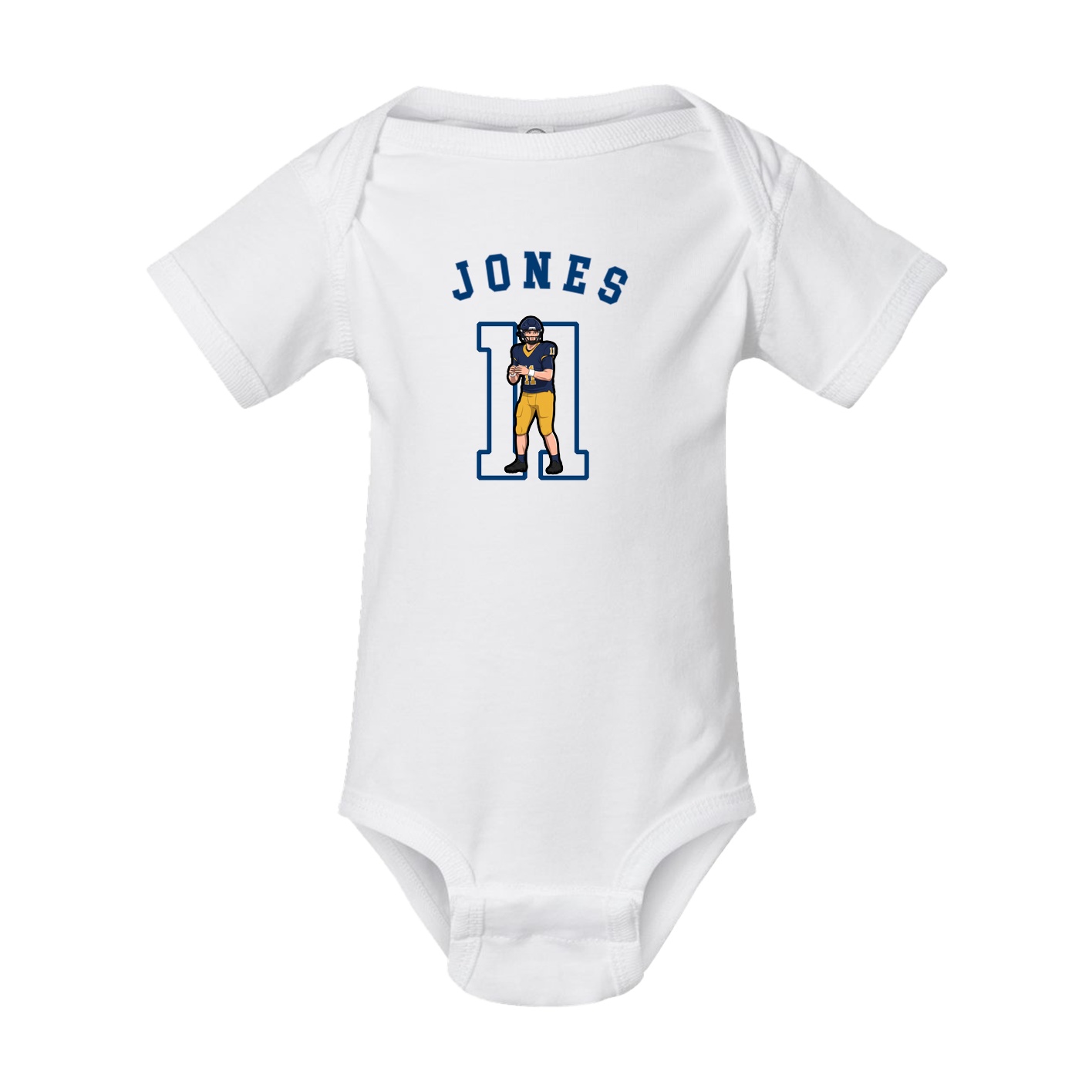 Baby Onesie — Shirsey Arch in White