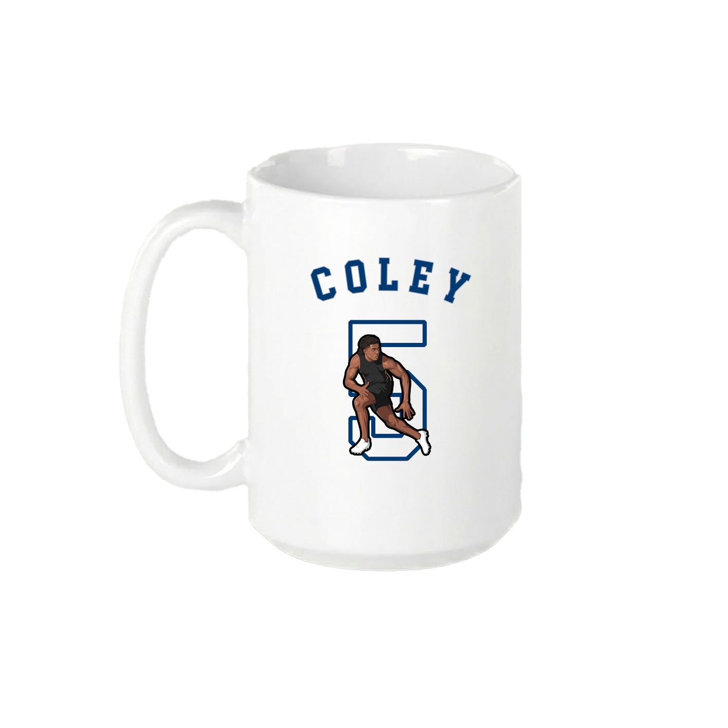 15oz Coffee Mug — Shirsey Arch in White