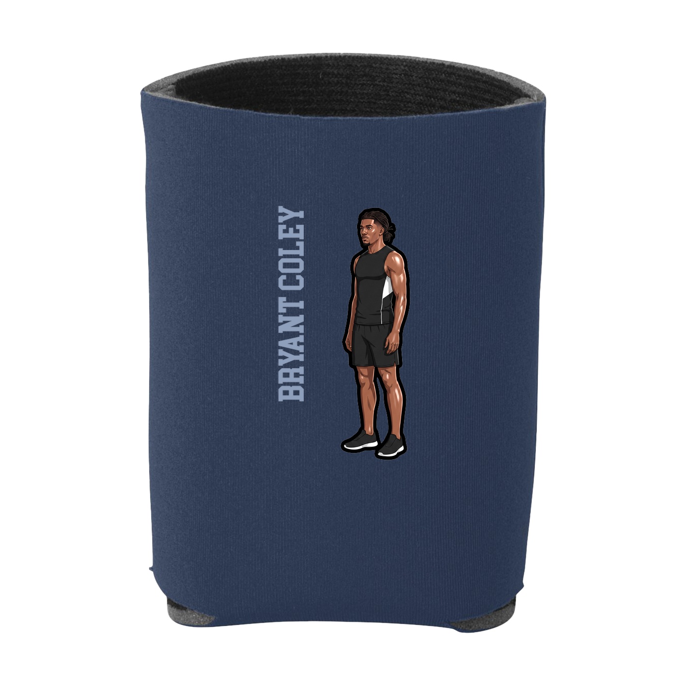 Can Holder — Name Vertical in Navy