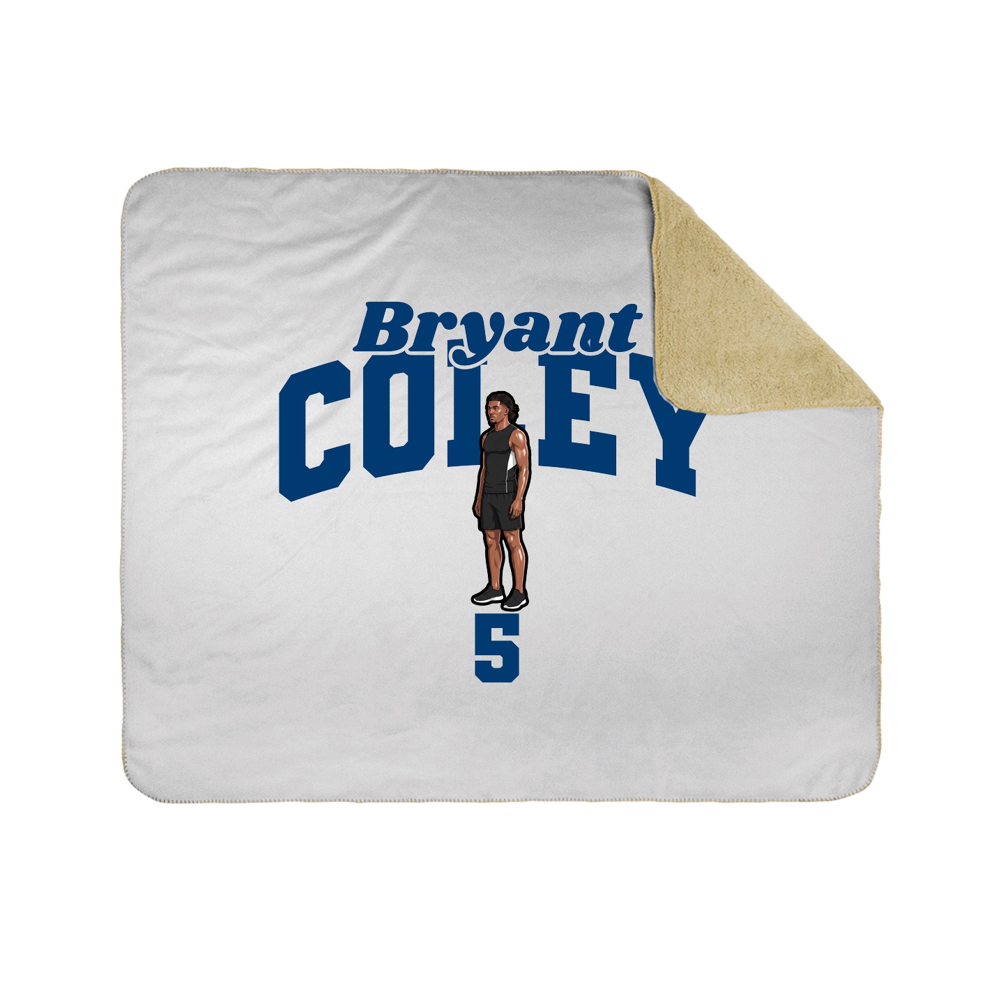 Throw Blanket — Signature Arch in White