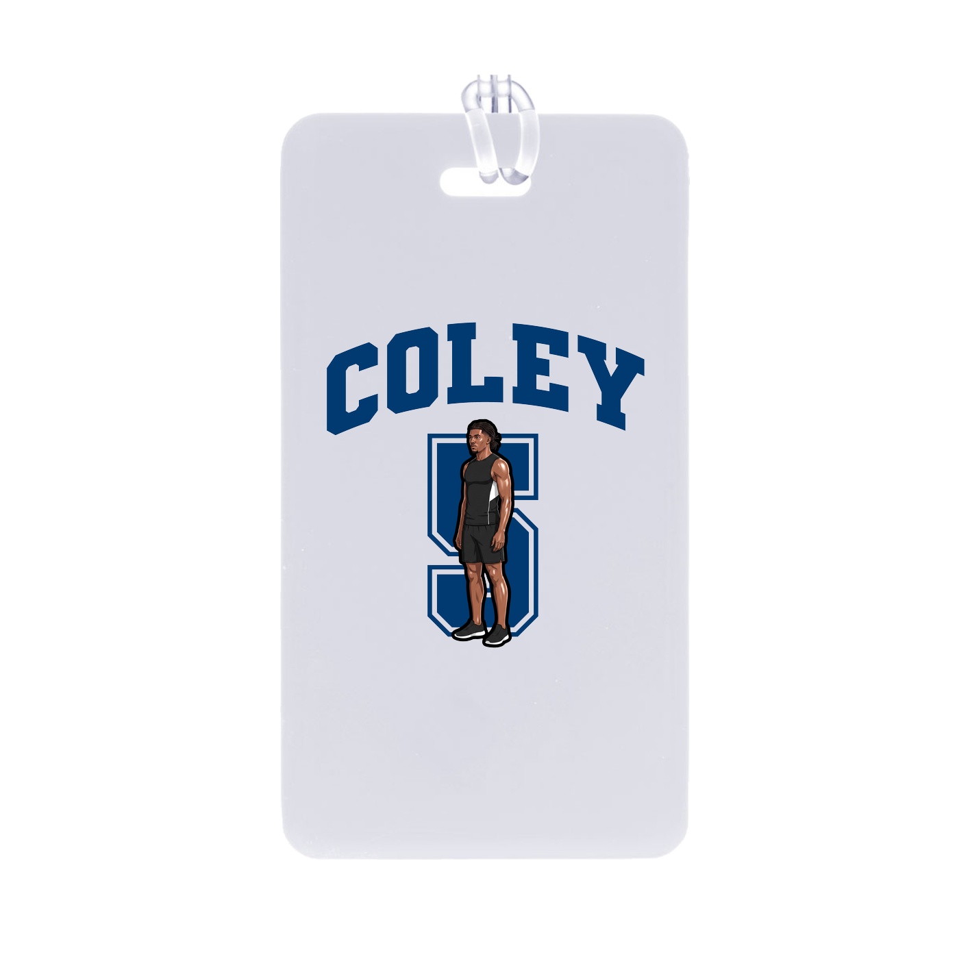 Bag Tag — Number in Classic