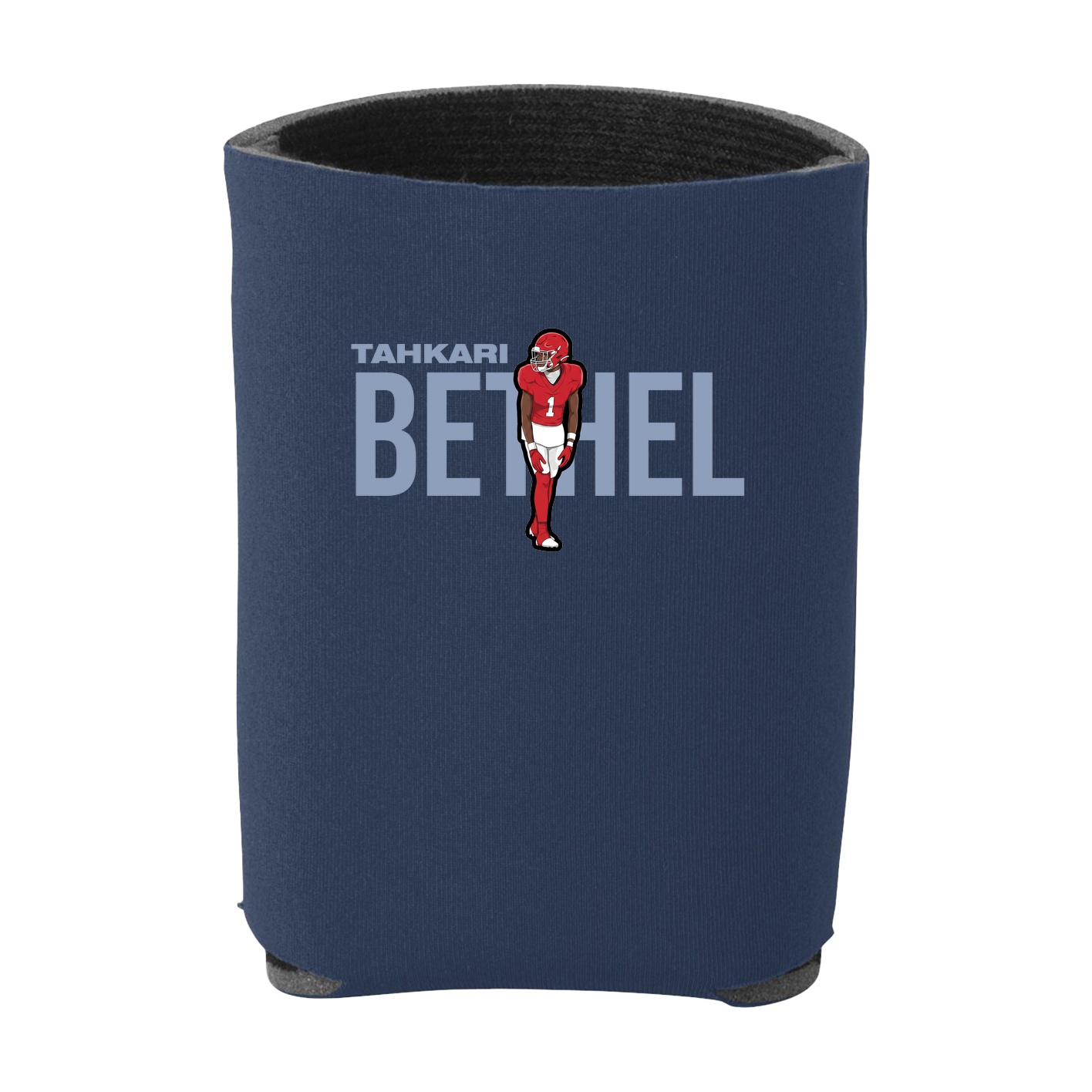 Can Holder — Player Name in Navy