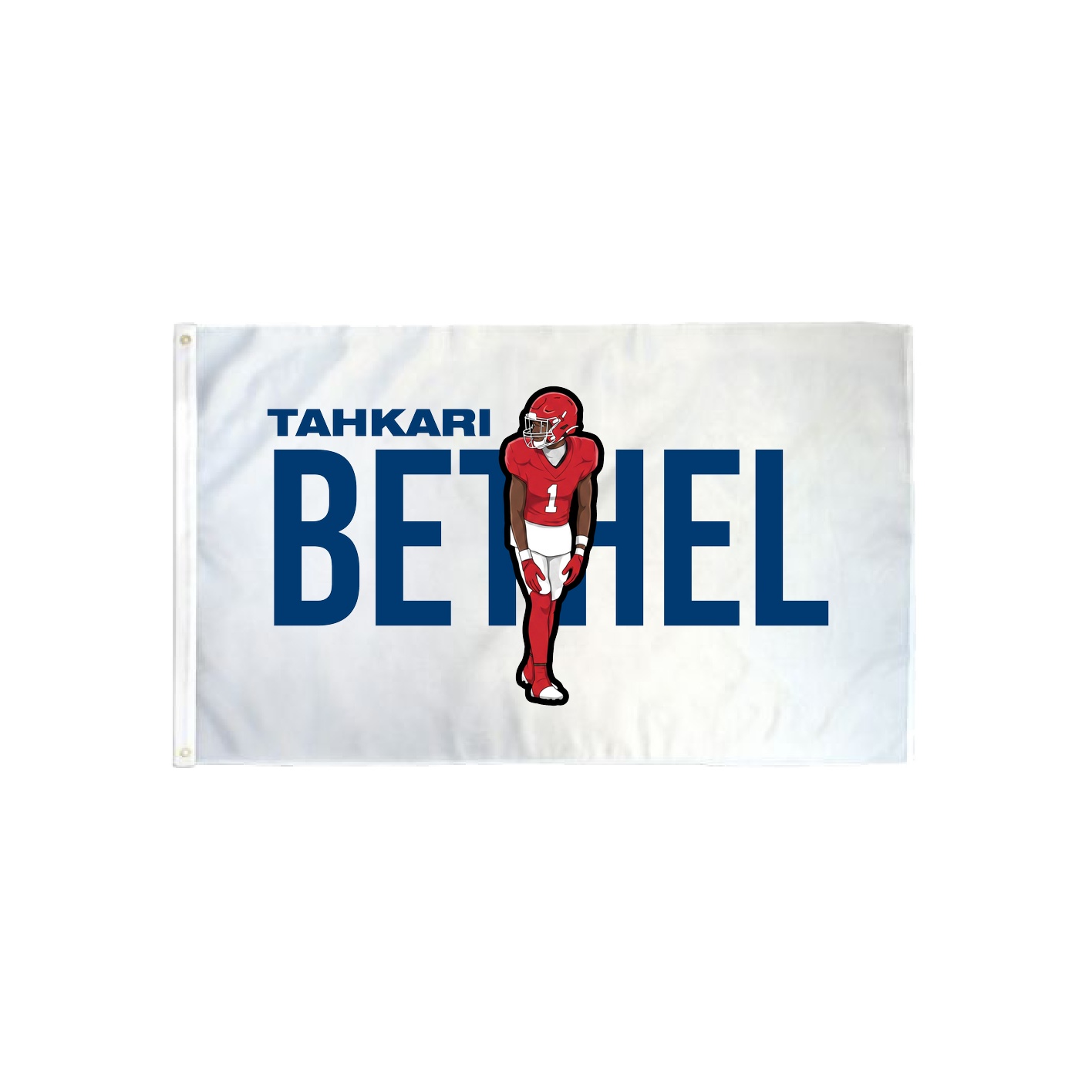 3x5 Flag — Player Name in Classic