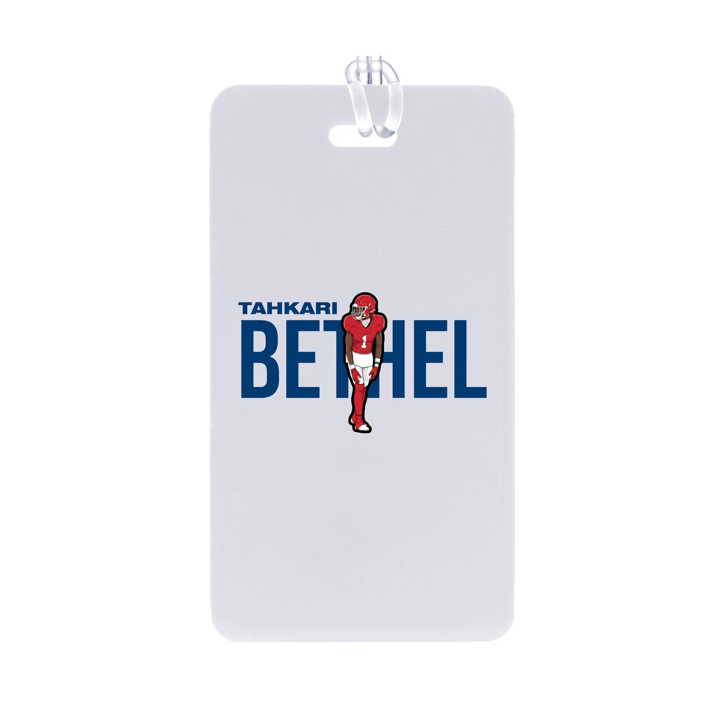 Bag Tag — Player Name in Classic