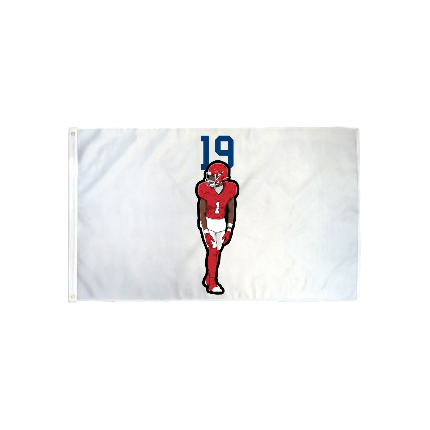 3x5 Flag — Number Top in Classic