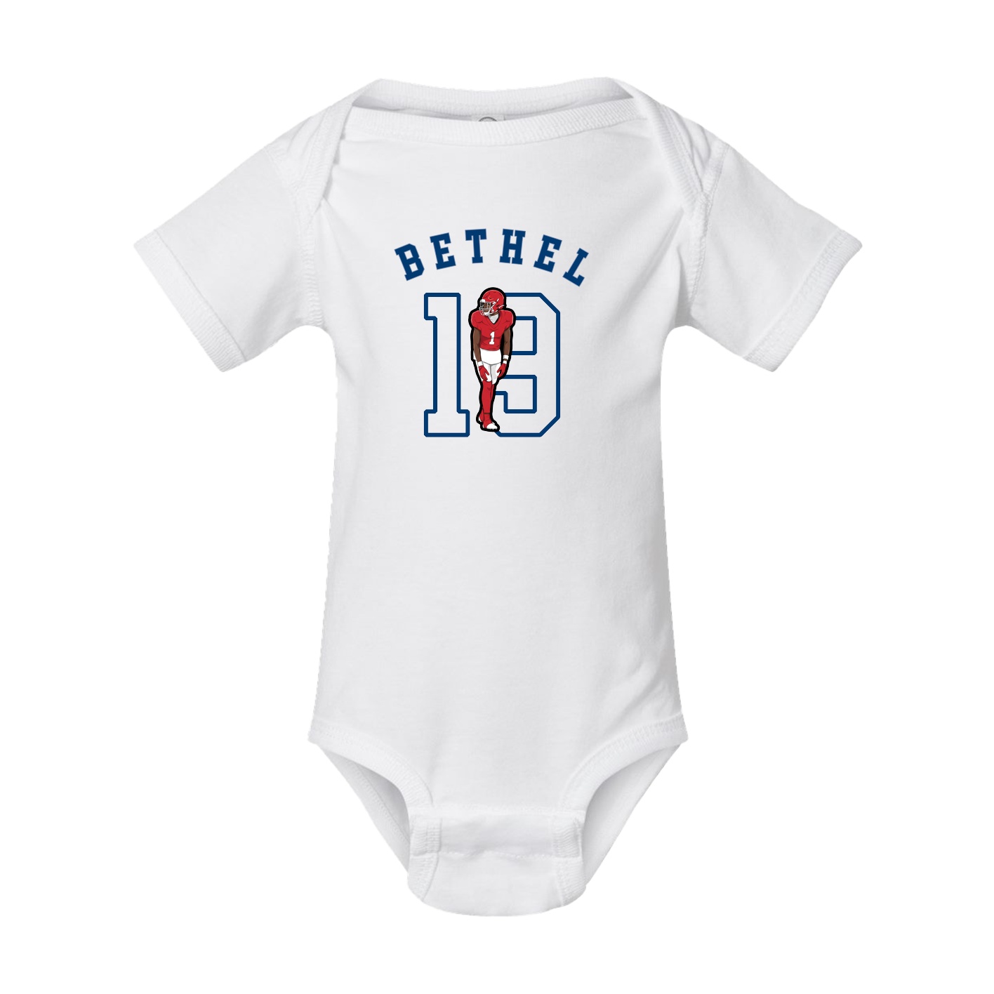 Baby Onesie — Shirsey Arch in White