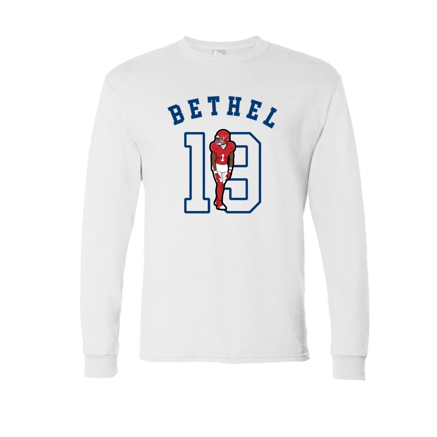 Long Sleeve Tee — Shirsey Arch in White