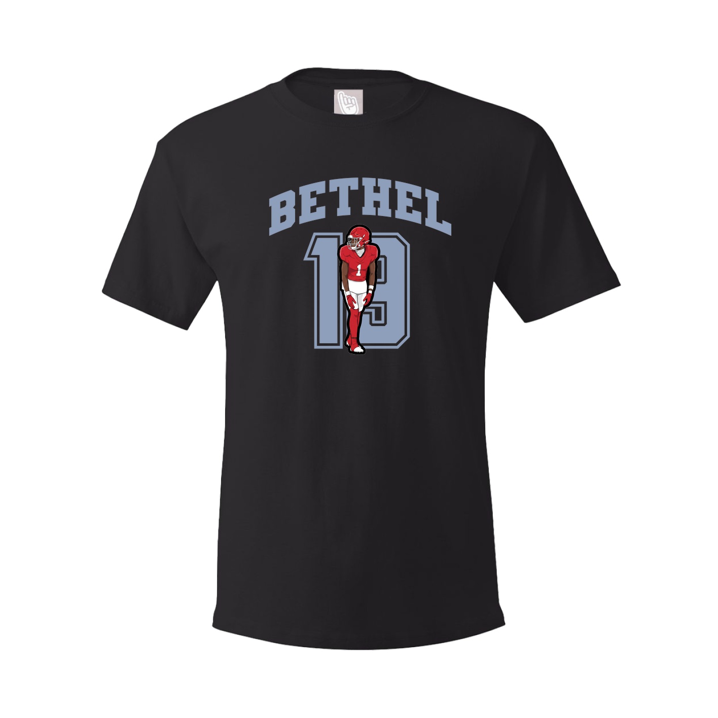Youth Tee — Number in Black
