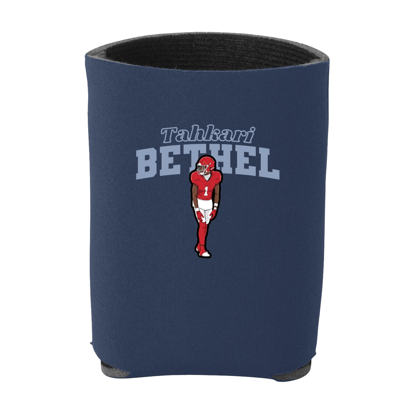Can Holder — Name Arch in Navy