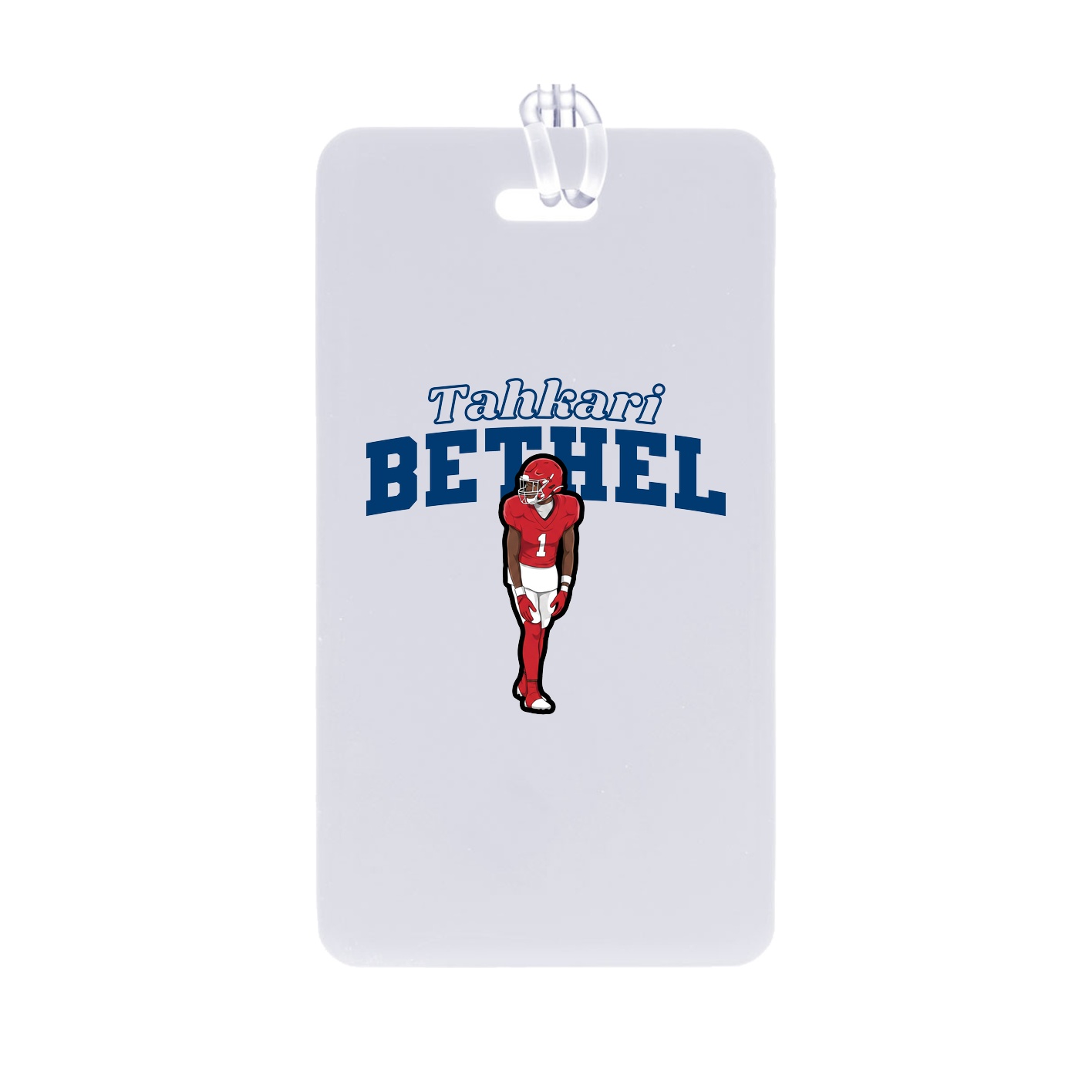 Bag Tag — Name Arch in Classic