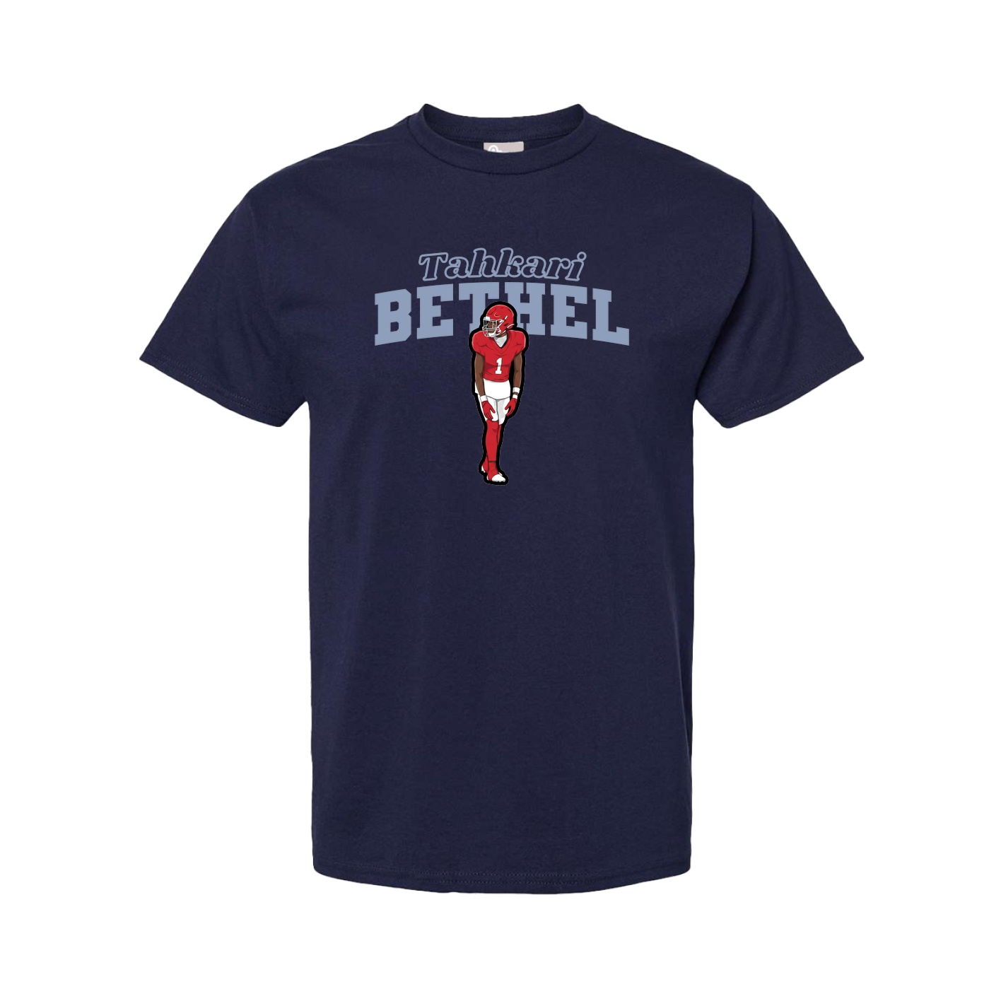 Tee — Name Arch in Navy