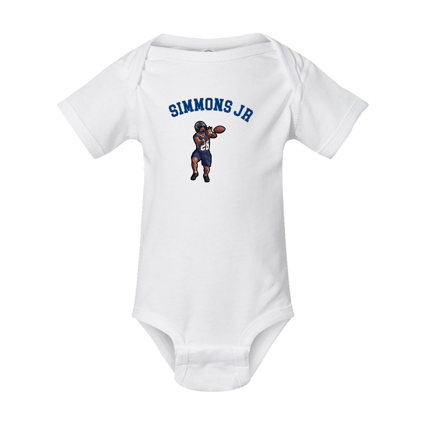 Baby Onesie — Shirsey Arch in White