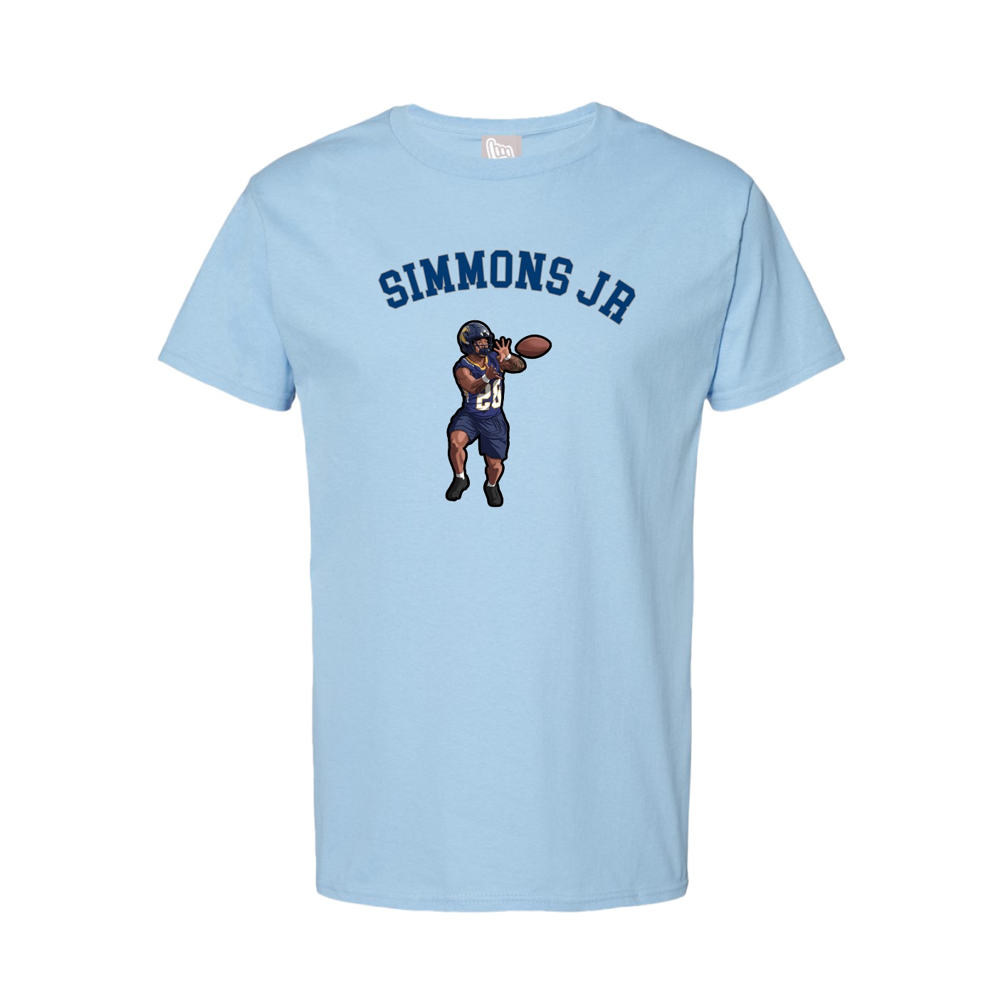 Youth Tee — Shirsey Arch in Light Blue