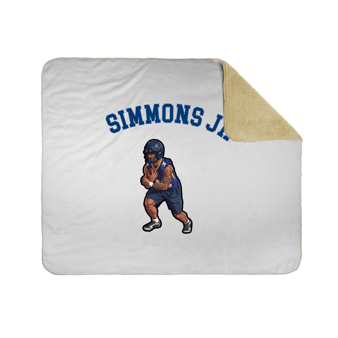 Throw Blanket — Shirsey Arch in White