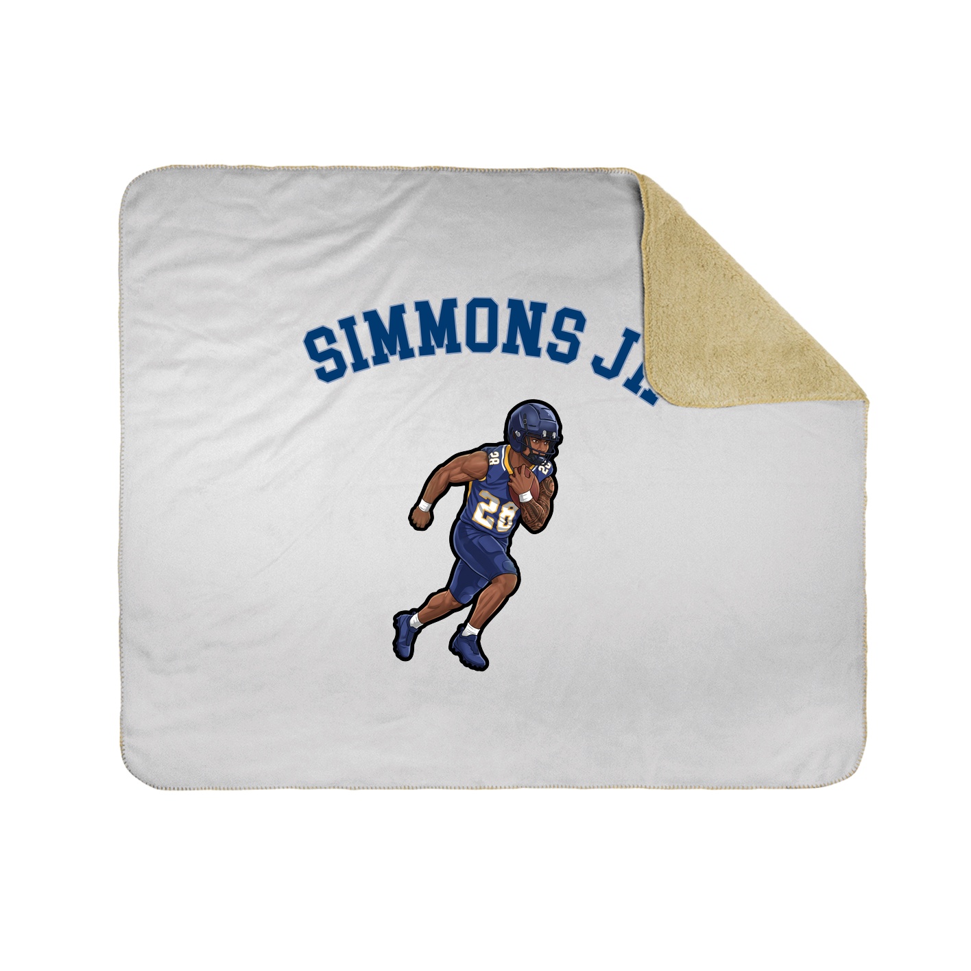 Throw Blanket — Shirsey Arch in White