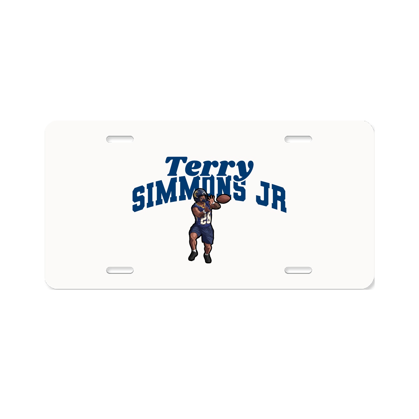 License Plate — Signature Arch in Classic