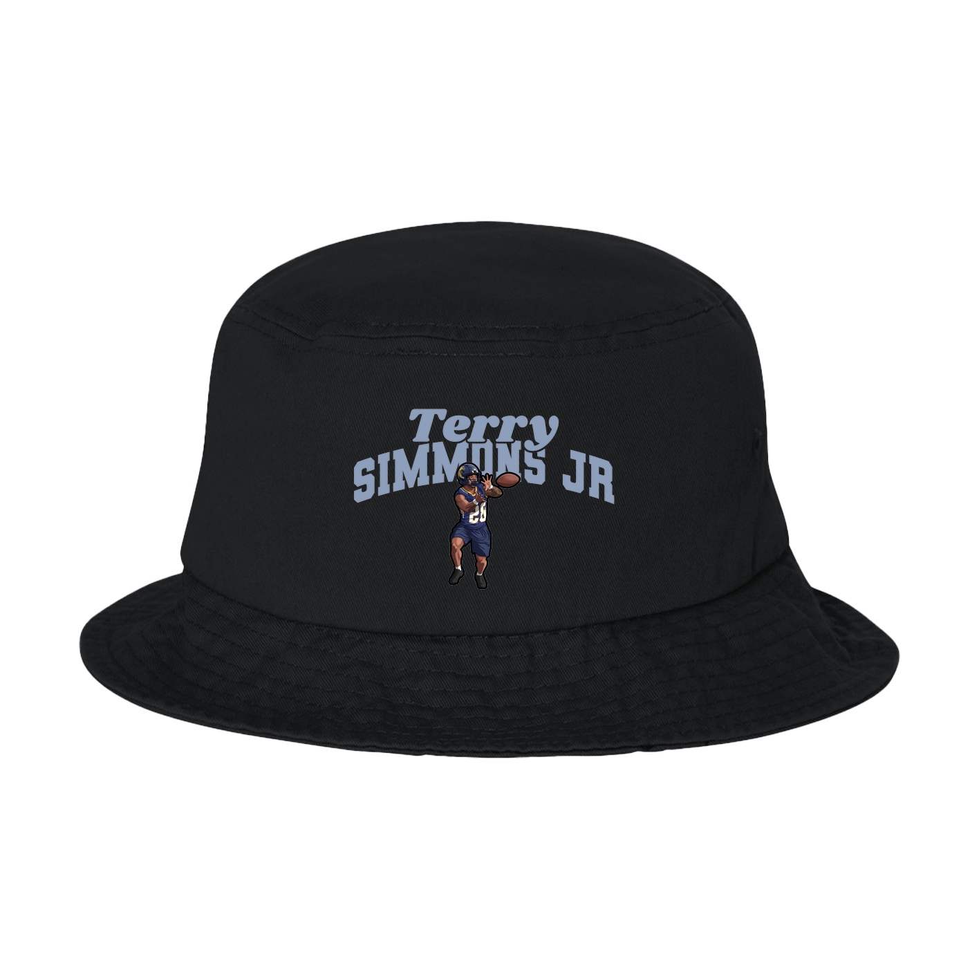Bucket Cap — Signature Arch in Black