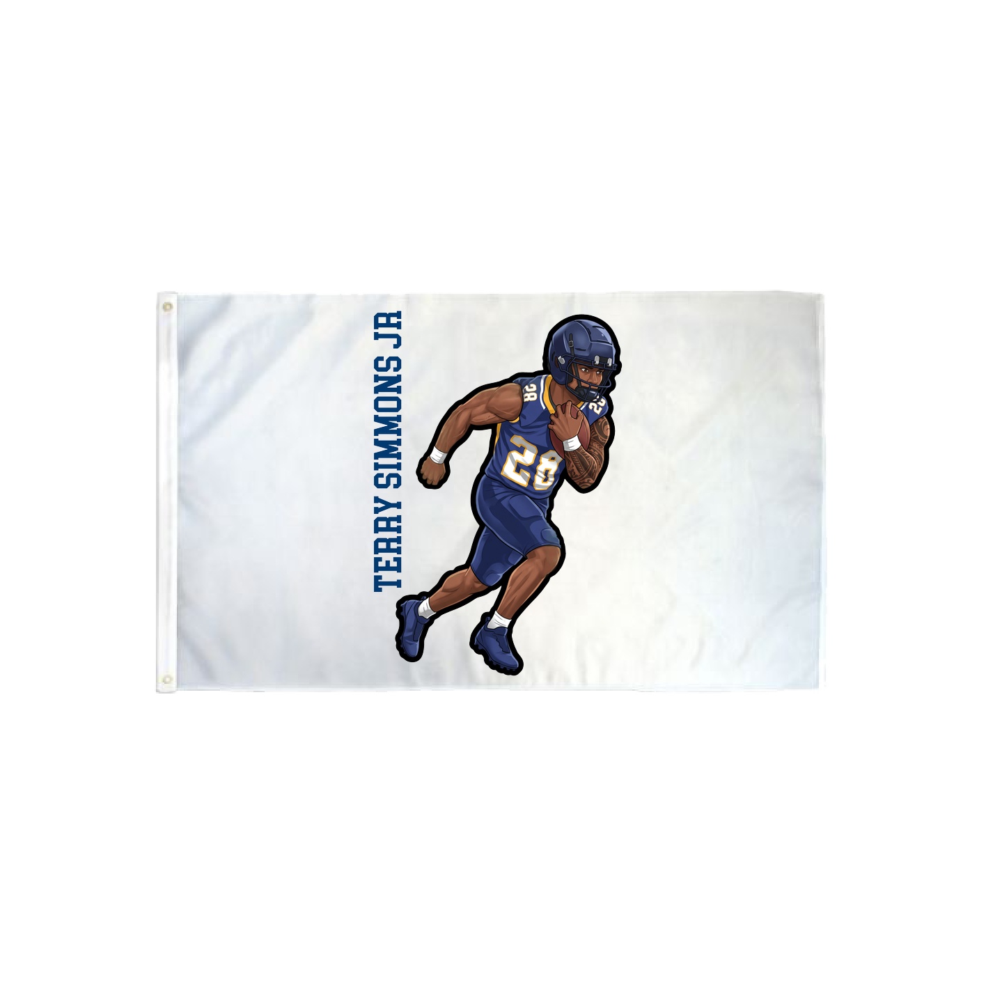 3x5 Flag — Name Vertical in Classic