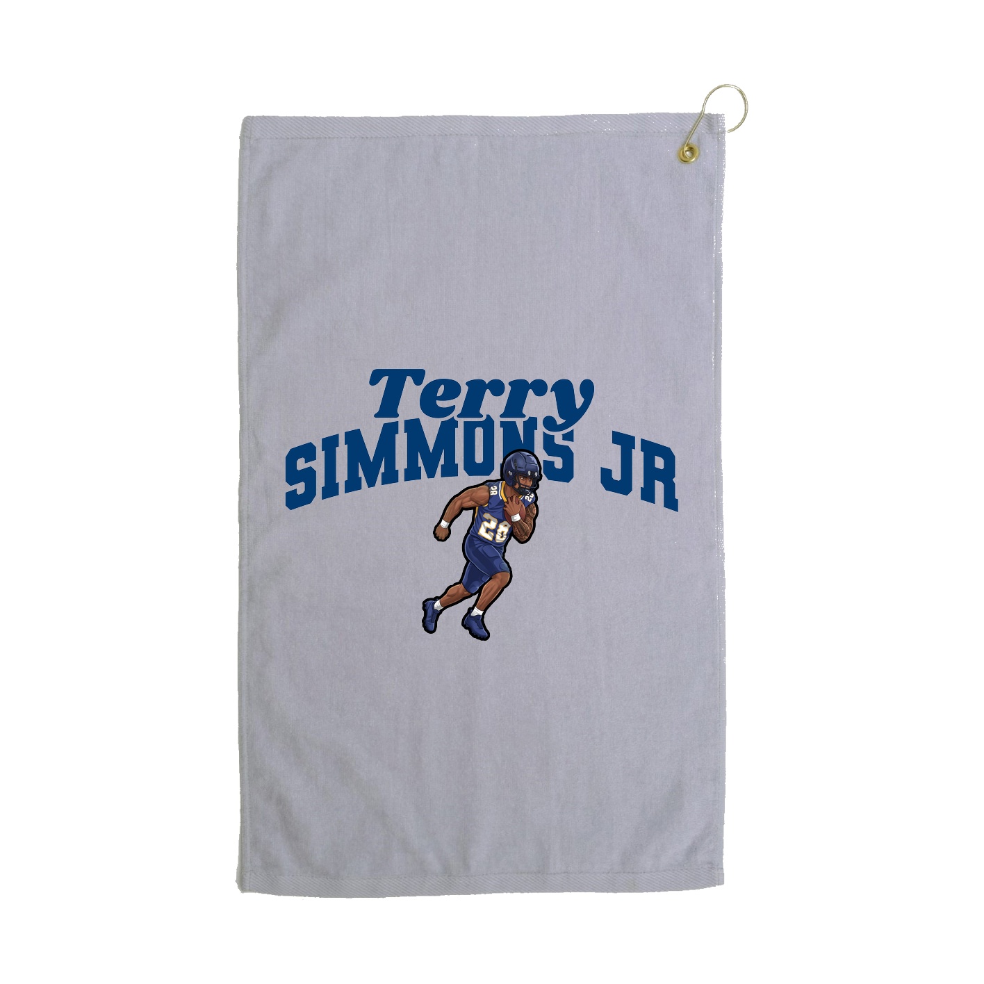 Golf Towel — Signature Arch in Grey