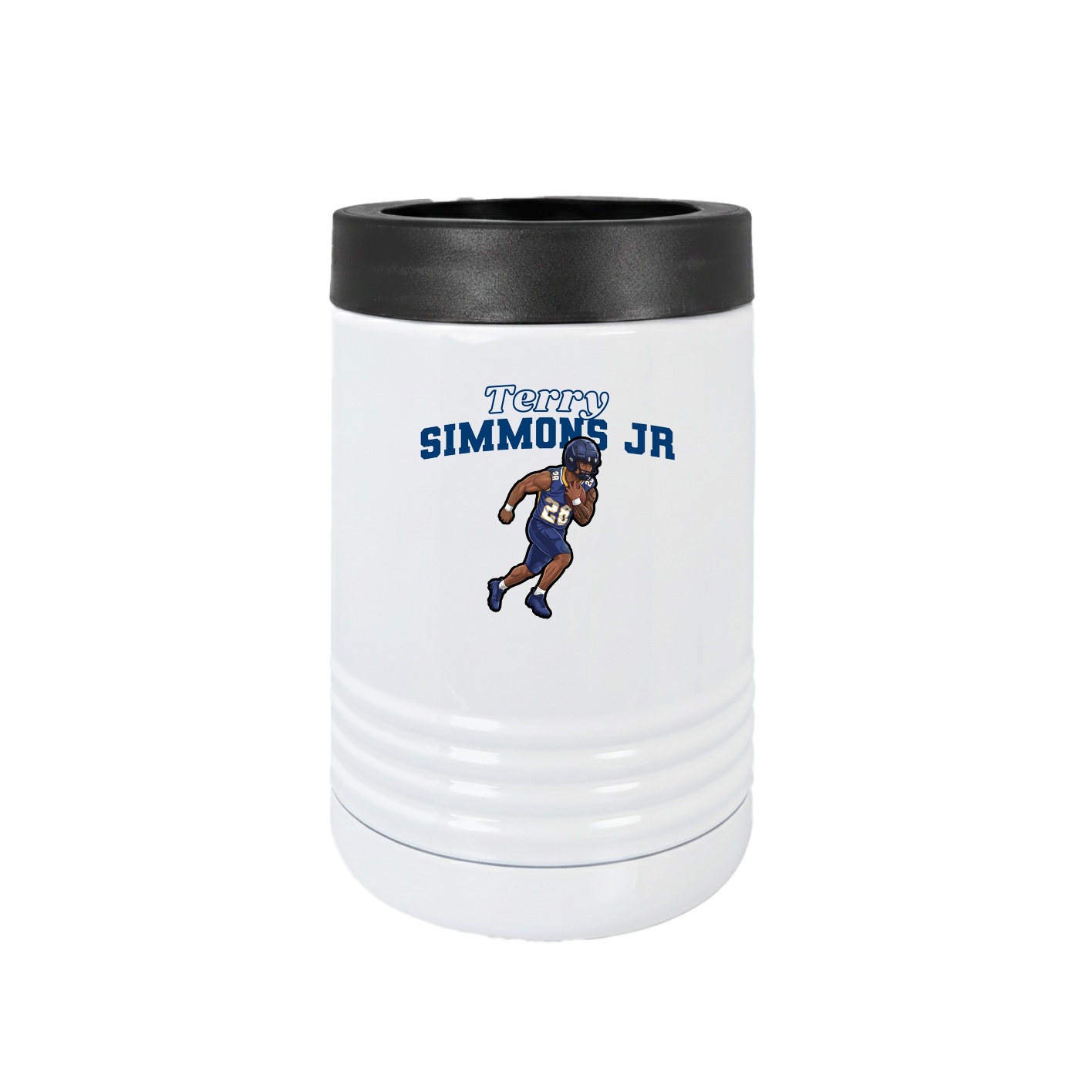 Beverage Holder — Name Arch in White