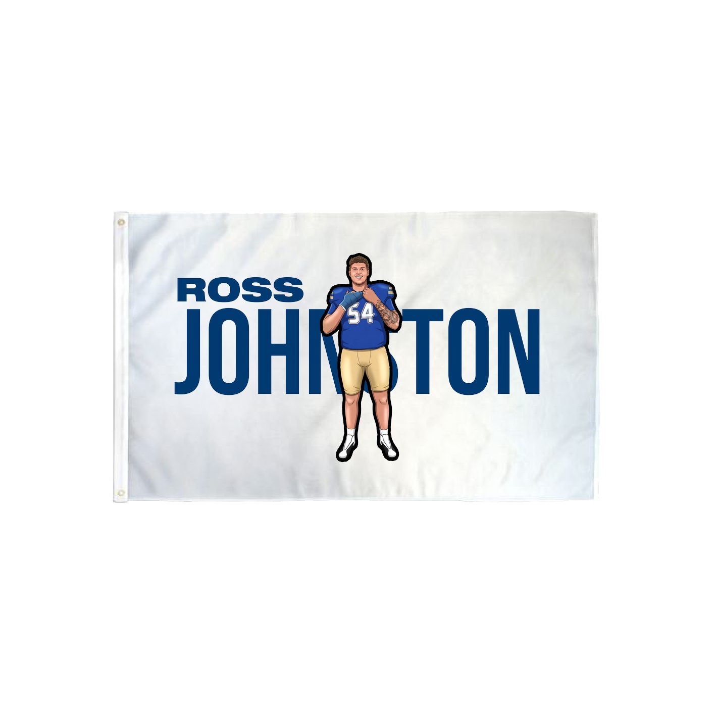 3x5 Flag — Player Name in Classic