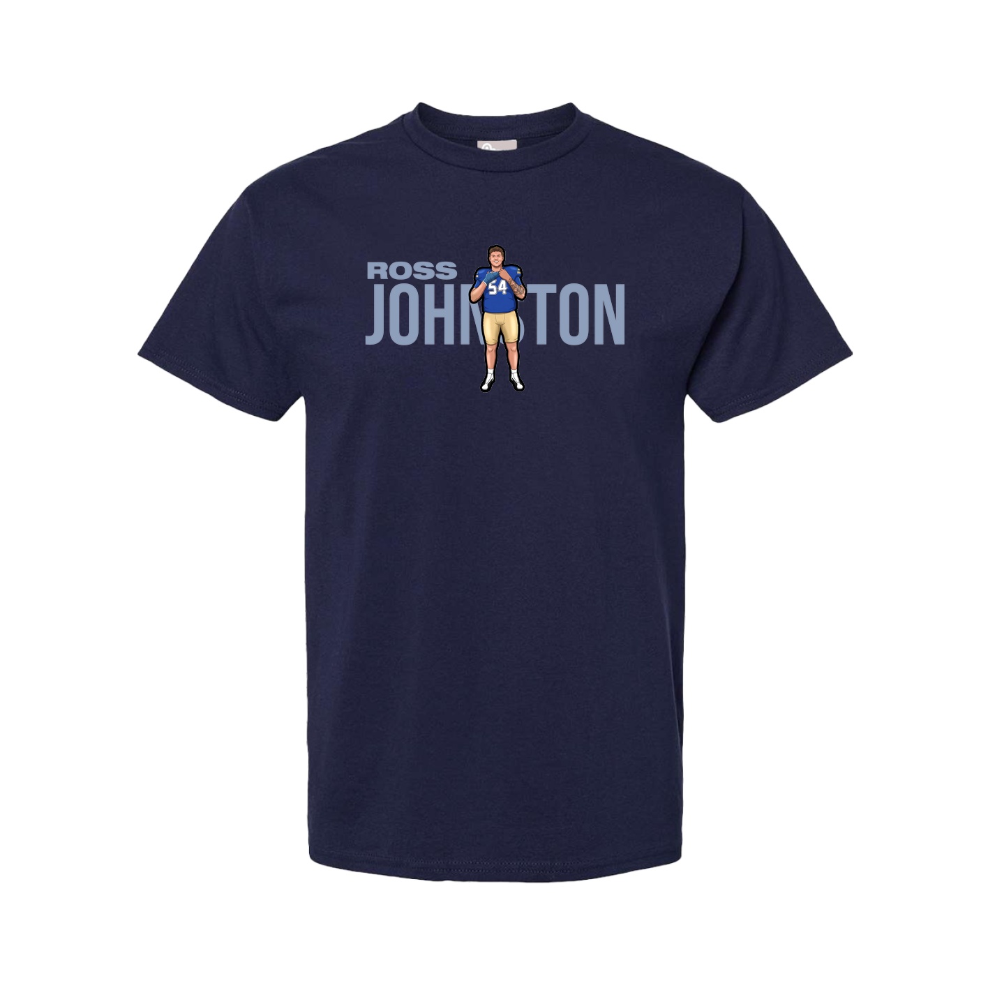Tee — Player Name in Navy