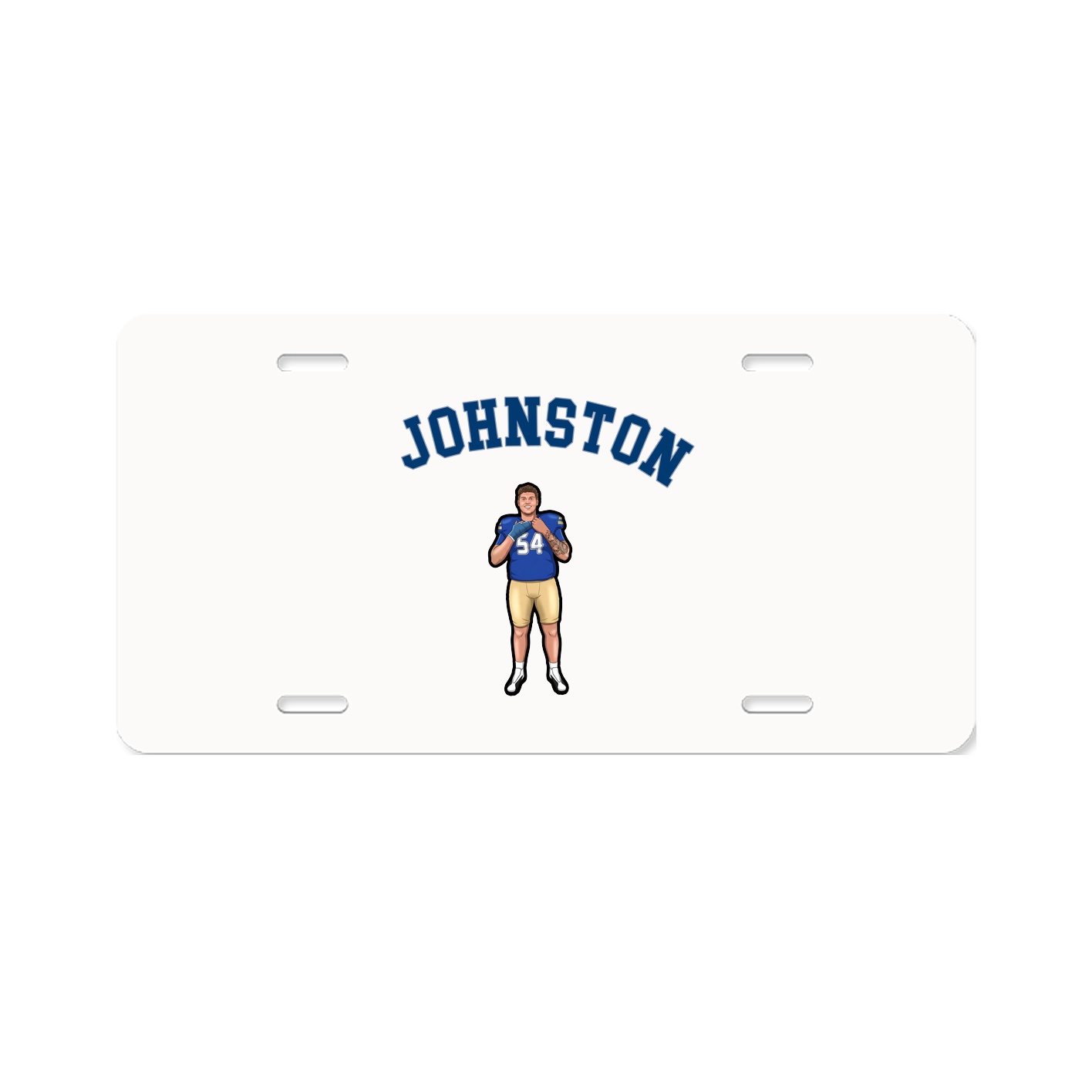 License Plate — Shirsey Arch in Classic