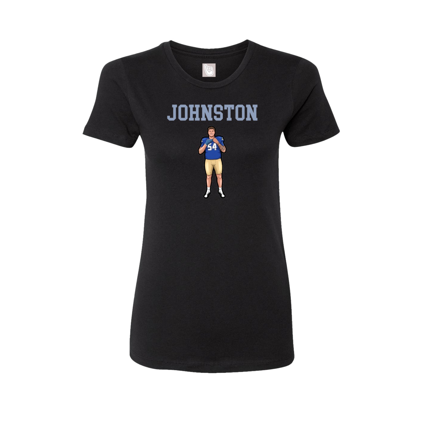 Fitted Women's Tee — Shirsey in Black