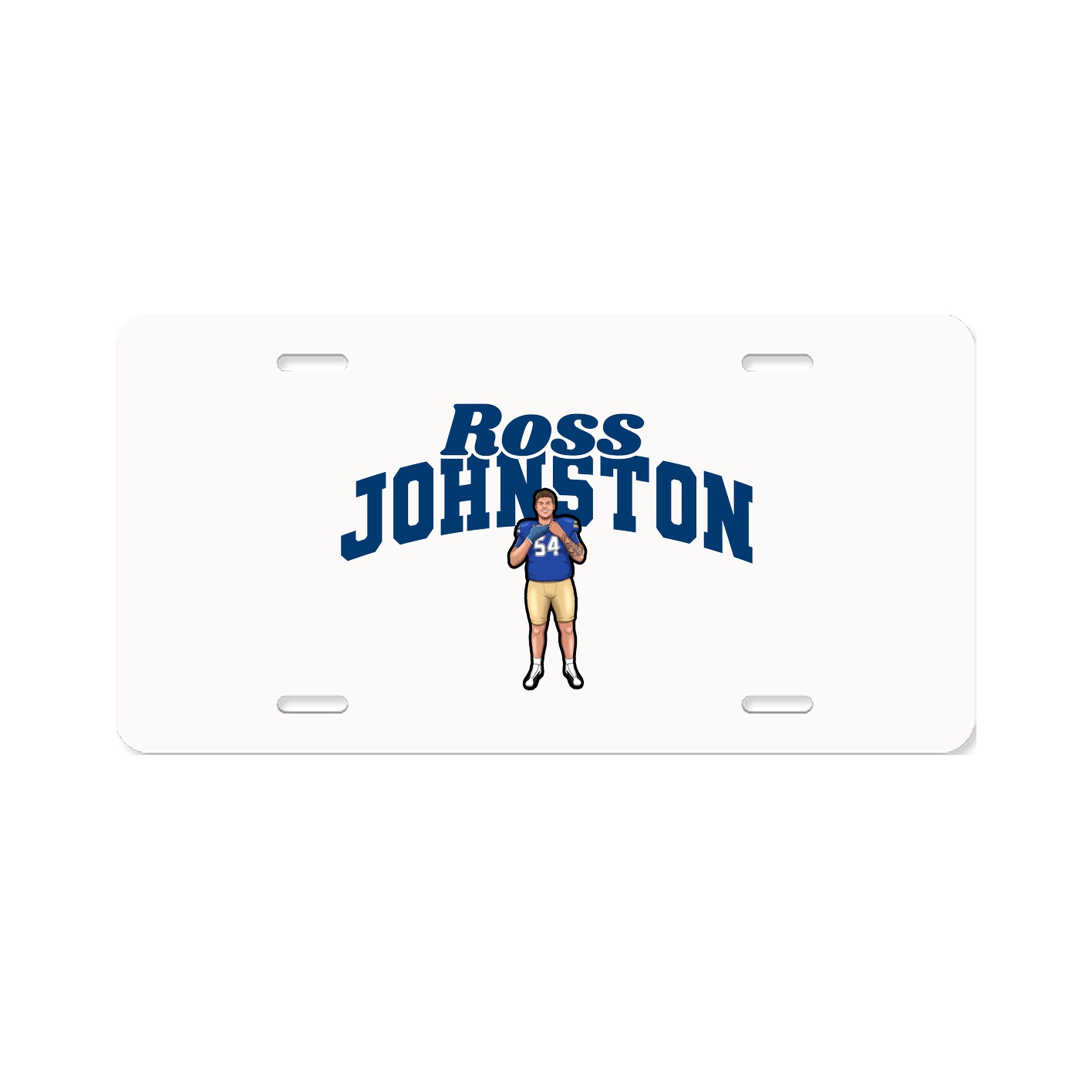 License Plate — Signature Arch in Classic
