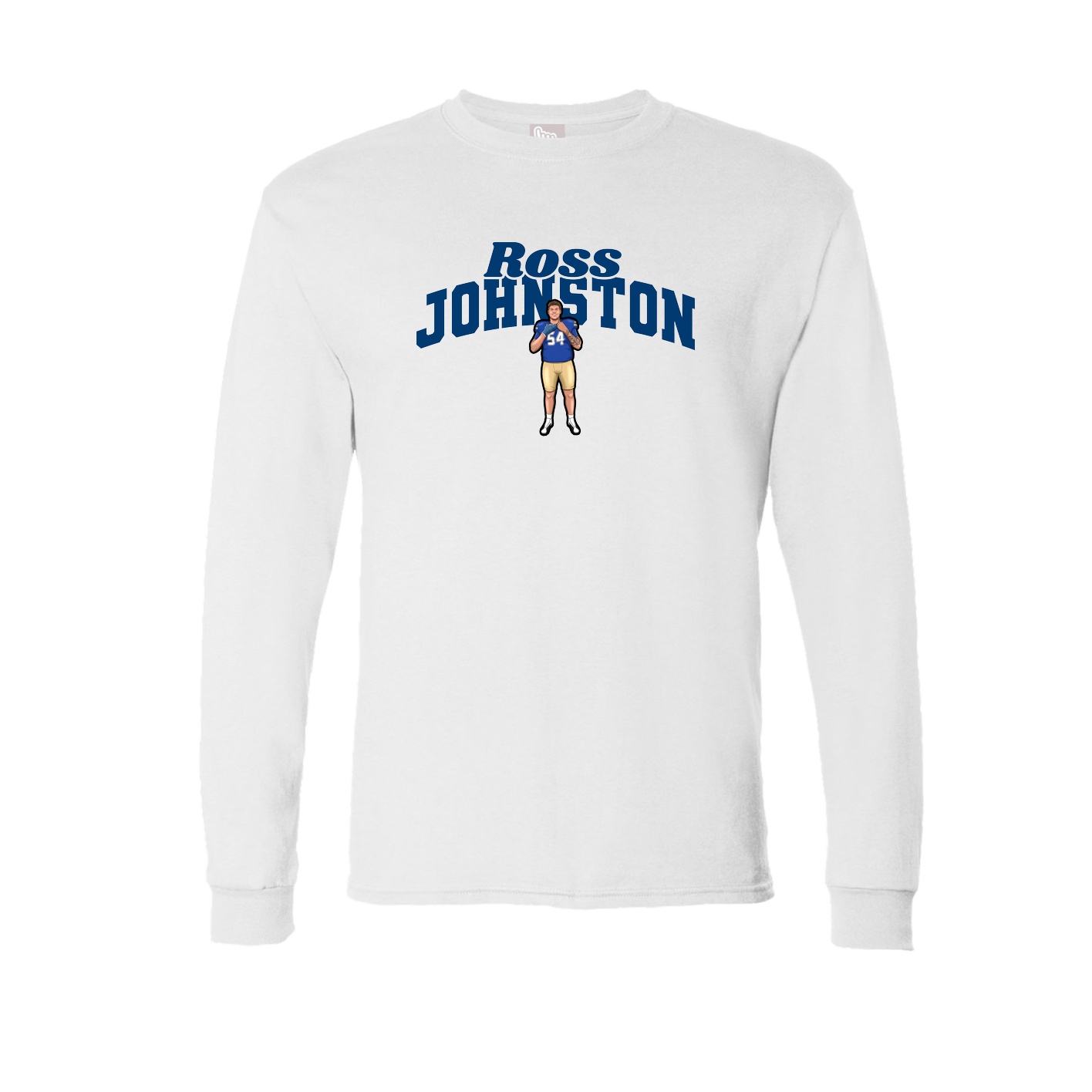 Long Sleeve Tee — Signature Arch in White