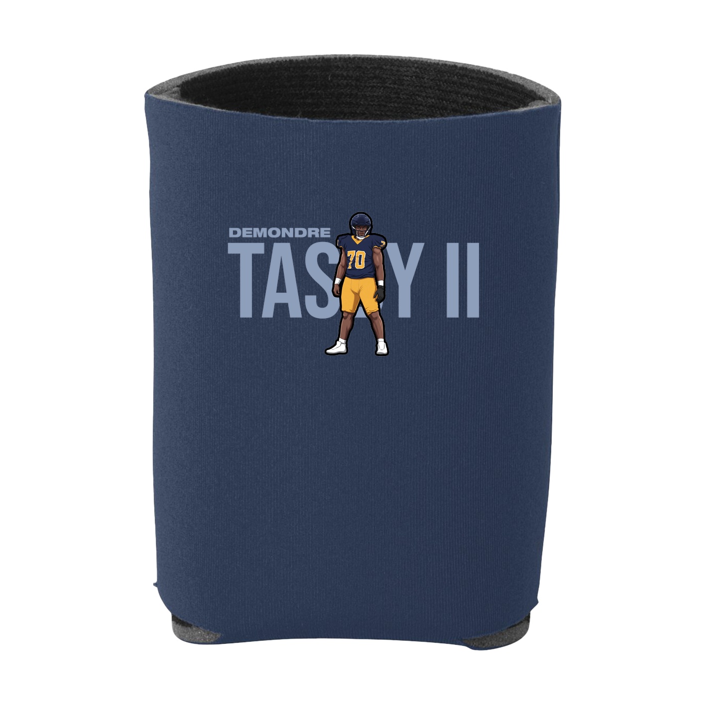 Can Holder — Player Name in Navy
