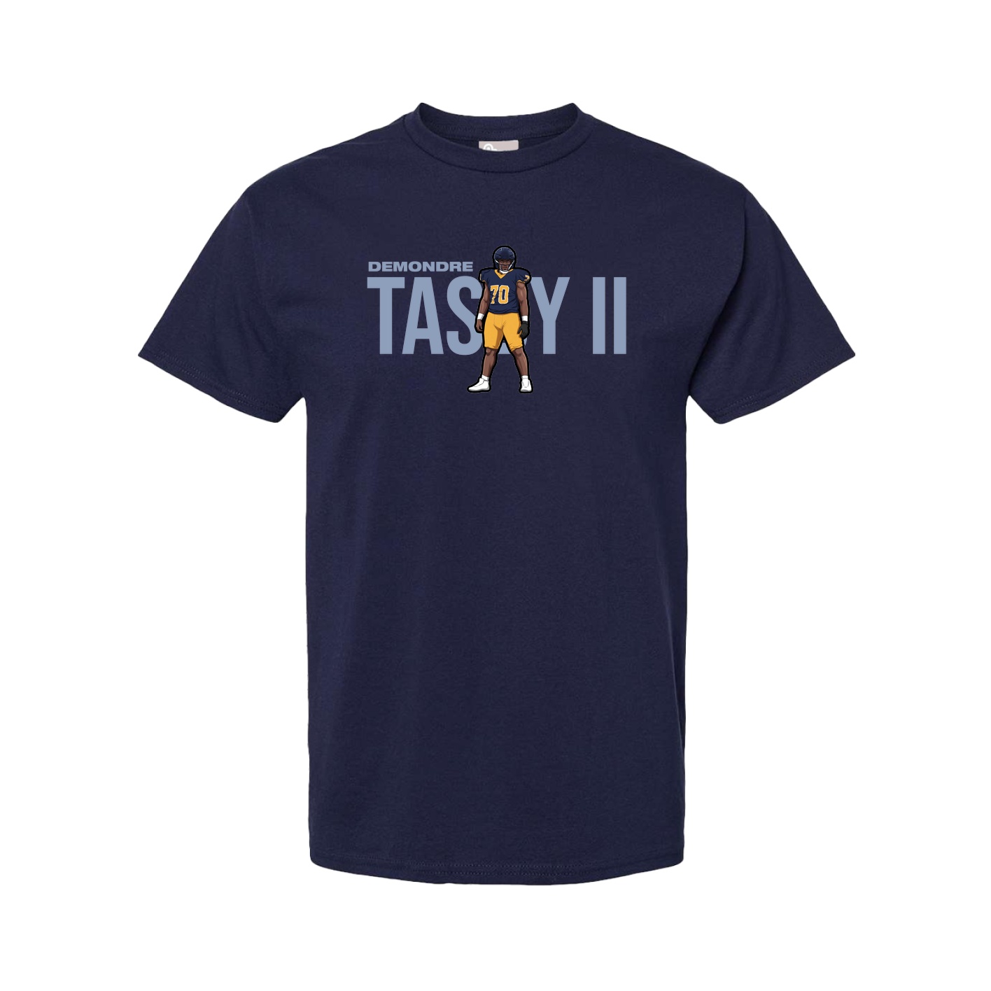 Tee — Player Name in Navy