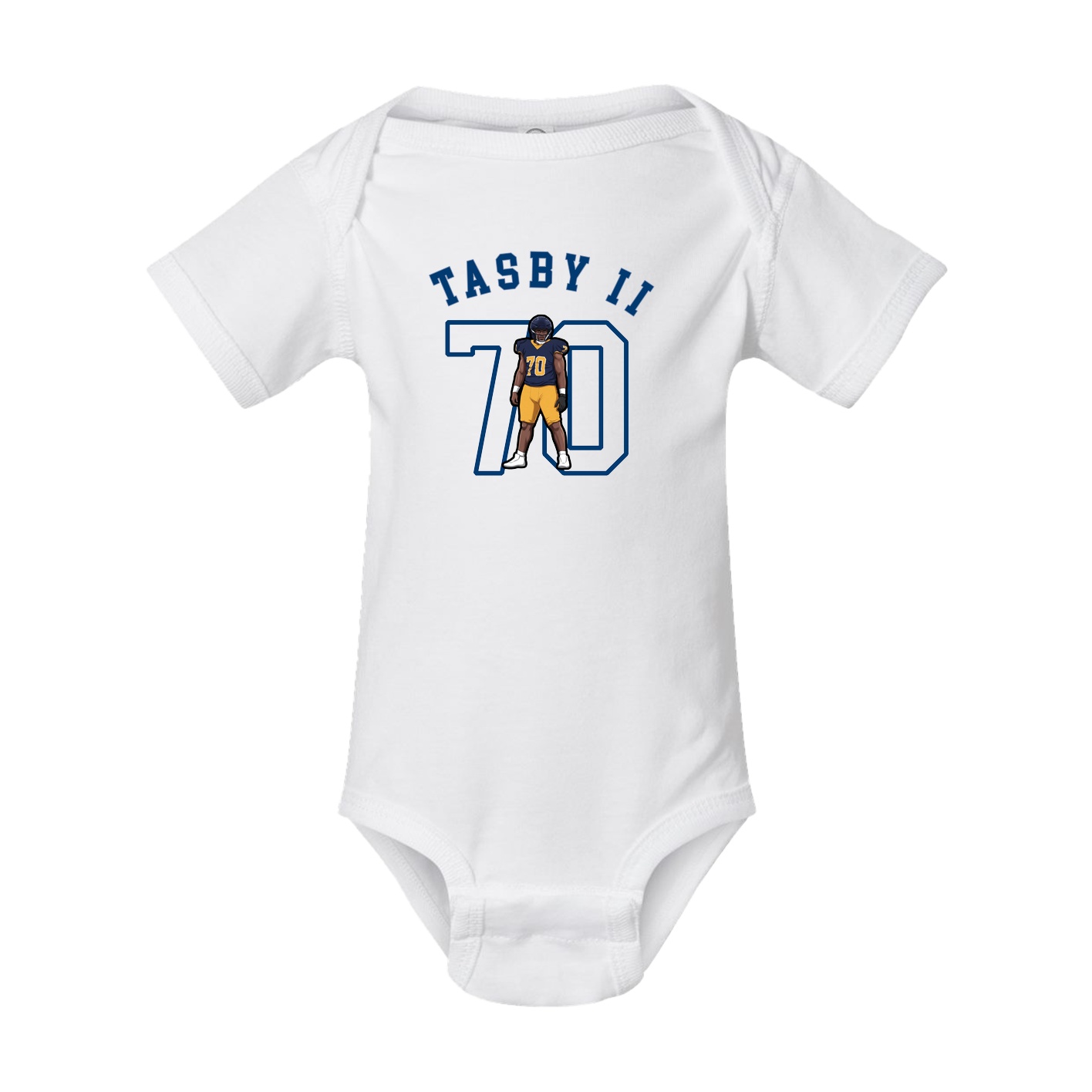 Baby Onesie — Shirsey Arch in White