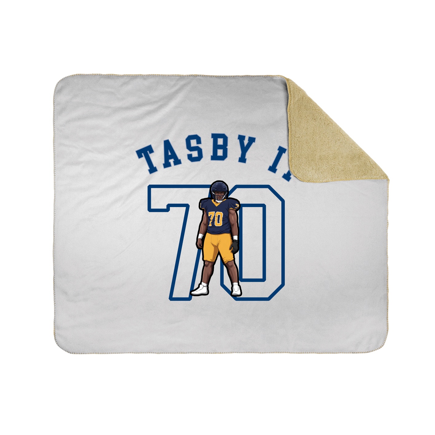 Throw Blanket — Shirsey Arch in White
