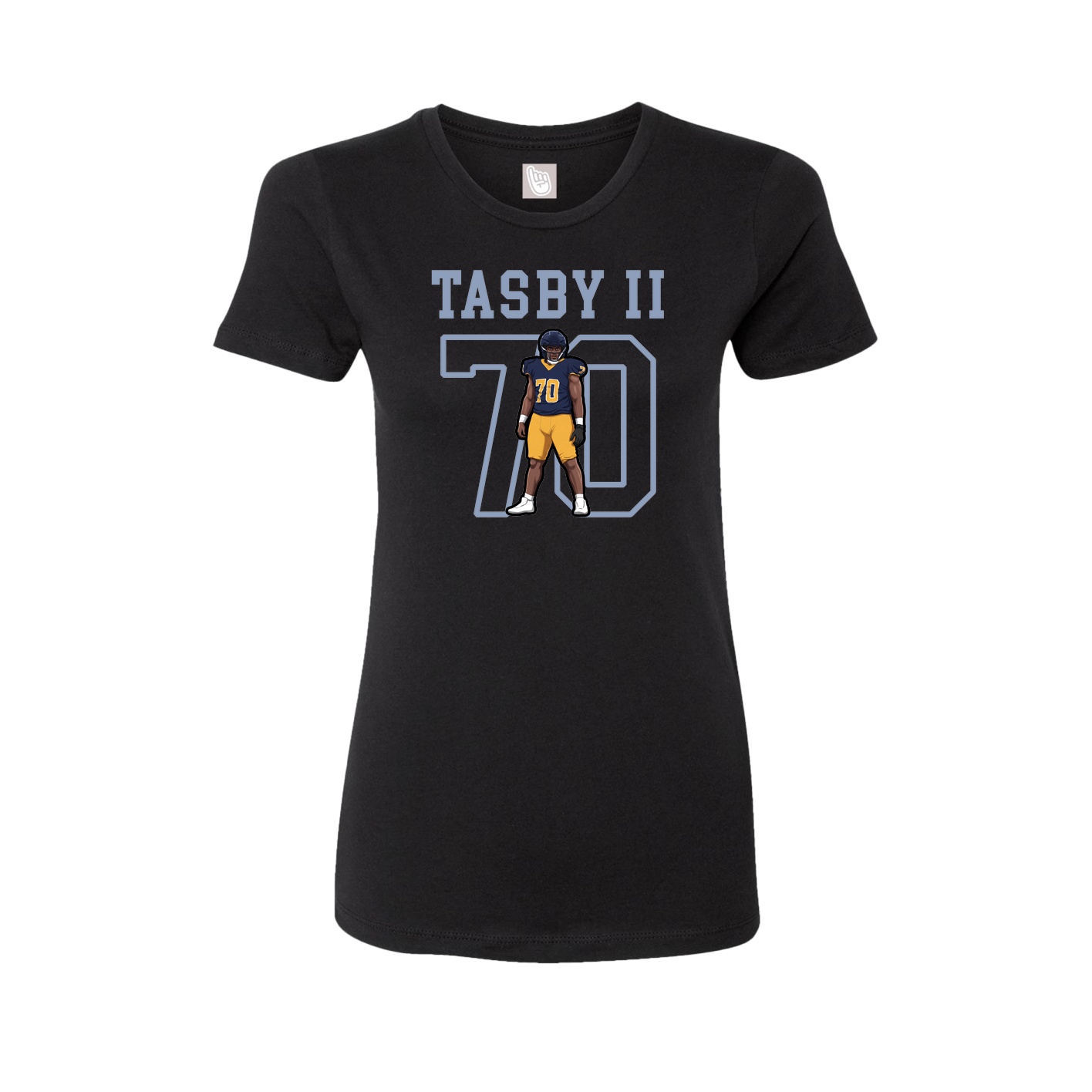 Fitted Women's Tee — Shirsey in Black