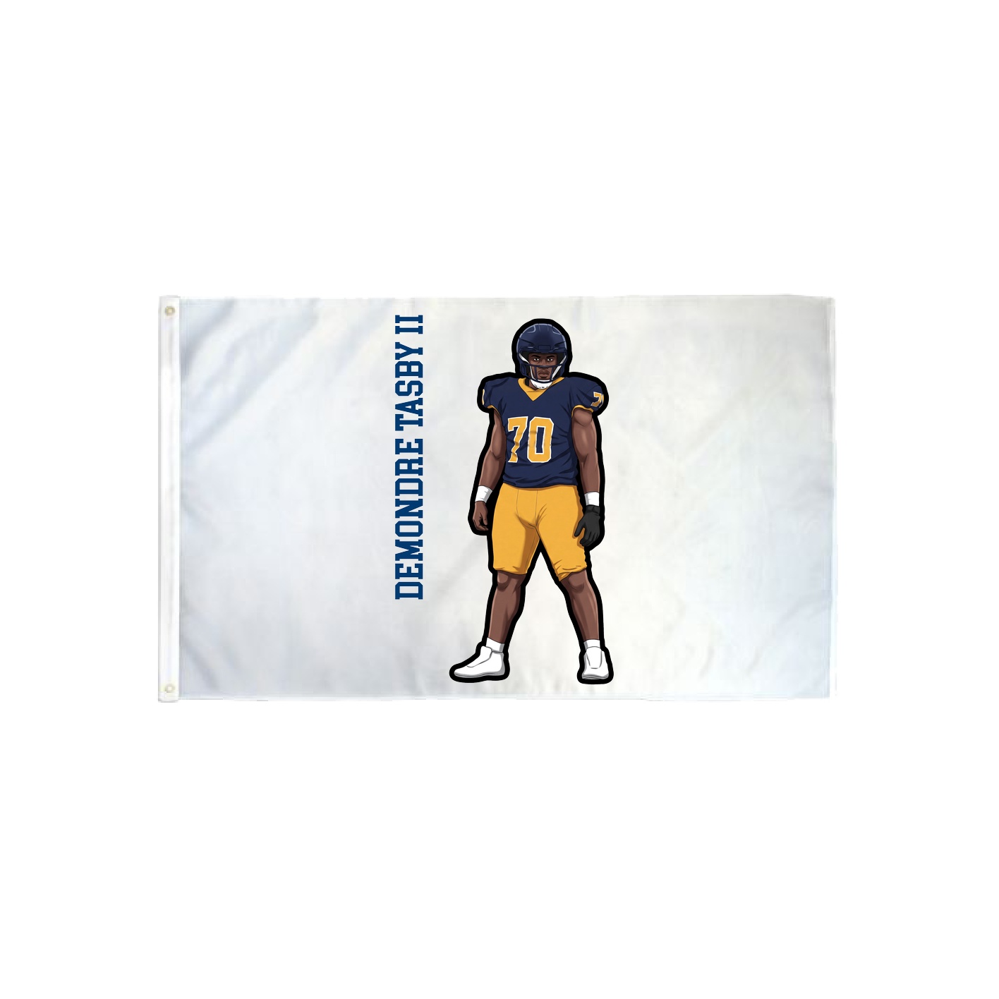 3x5 Flag — Name Vertical in Classic