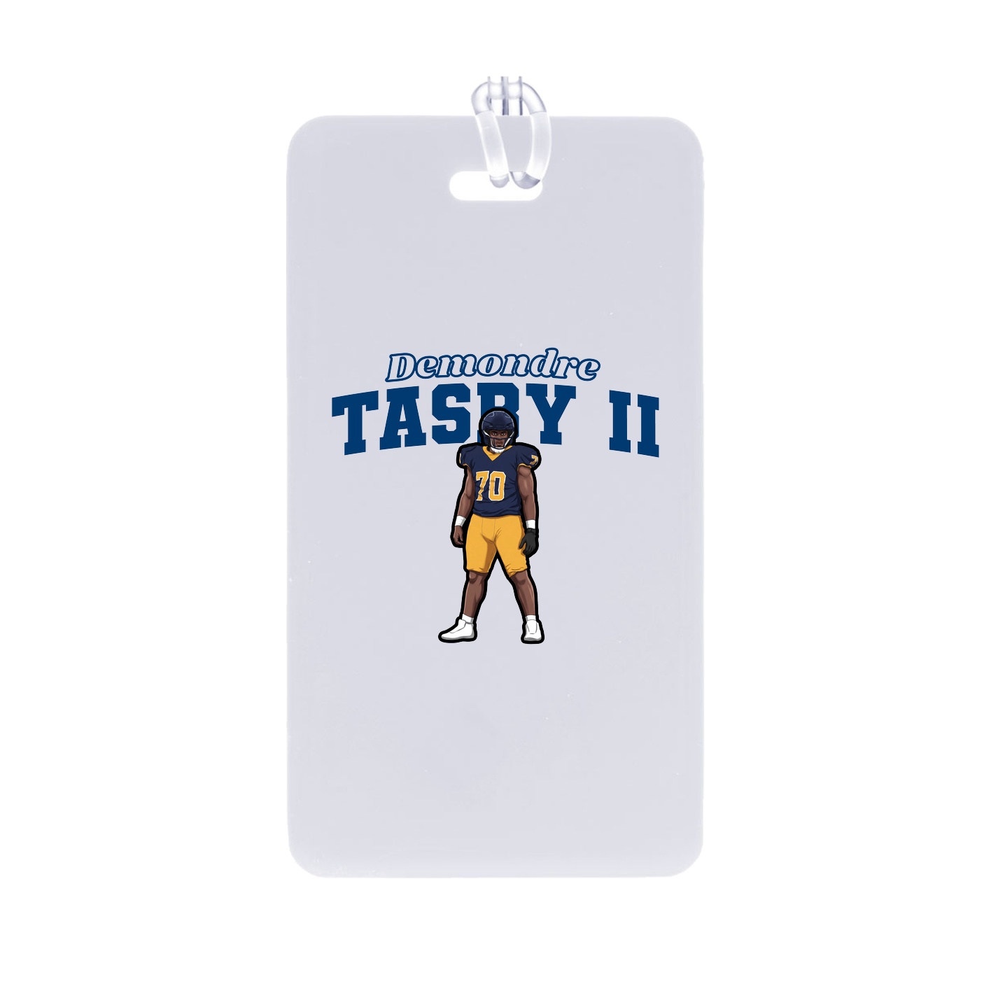 Bag Tag — Name Arch in Classic