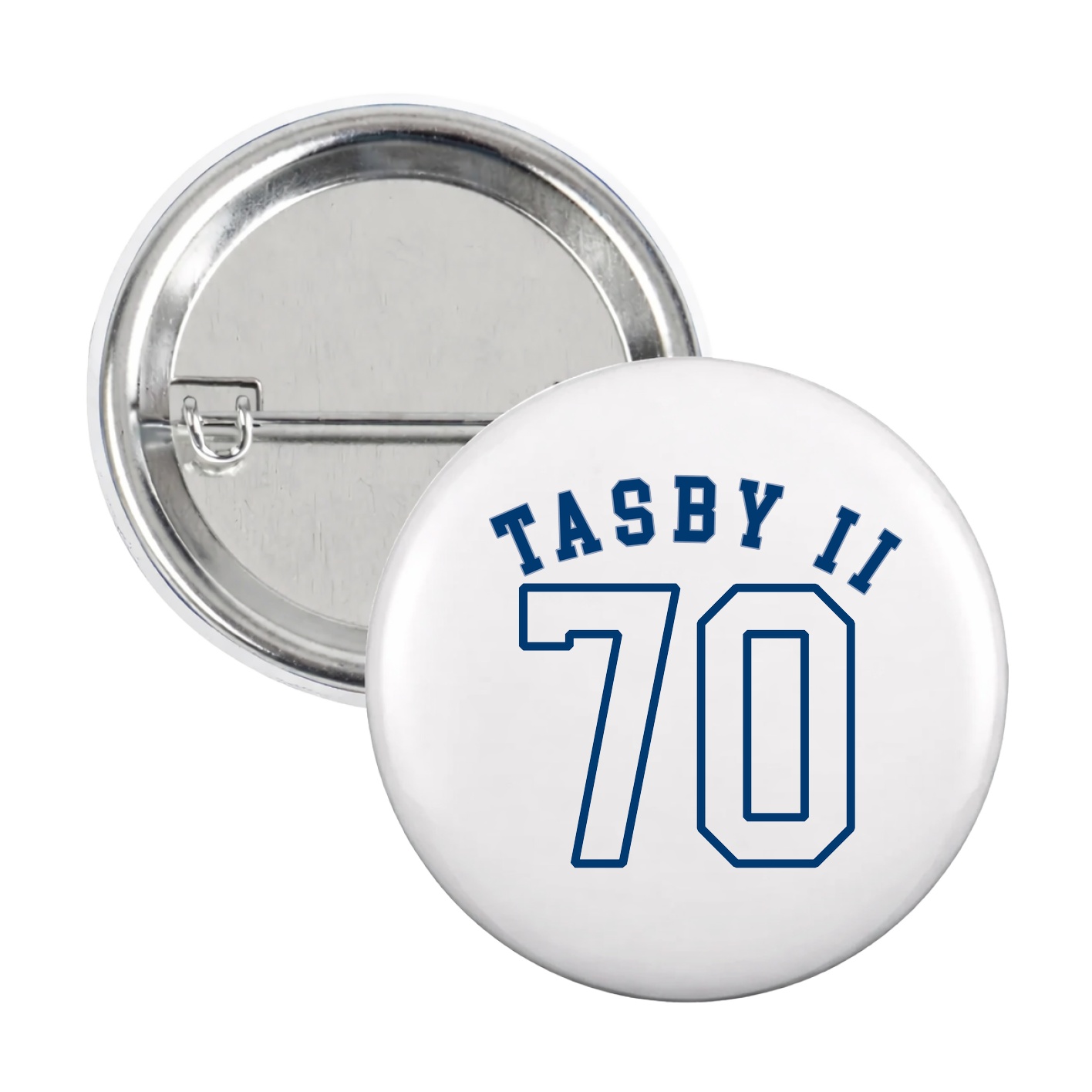 Game Day Button — Shirsey Arch in White