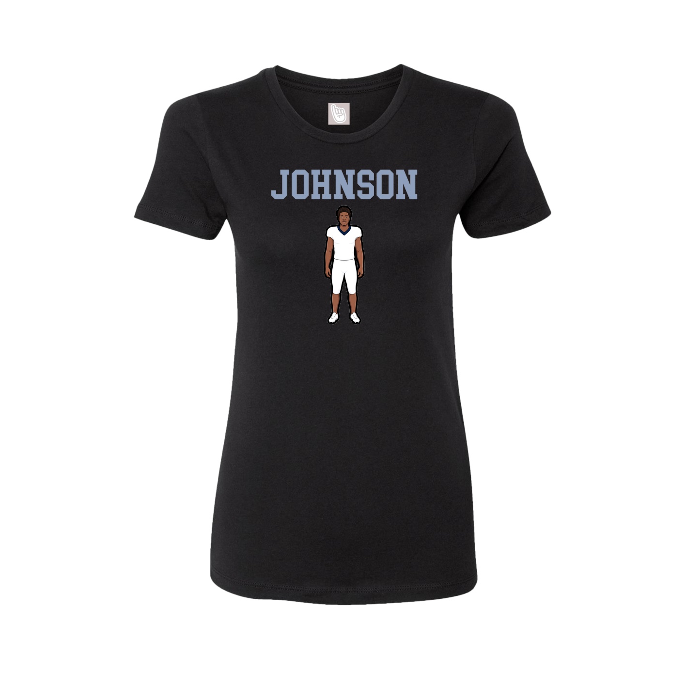 Fitted Women's Tee — Shirsey in Black